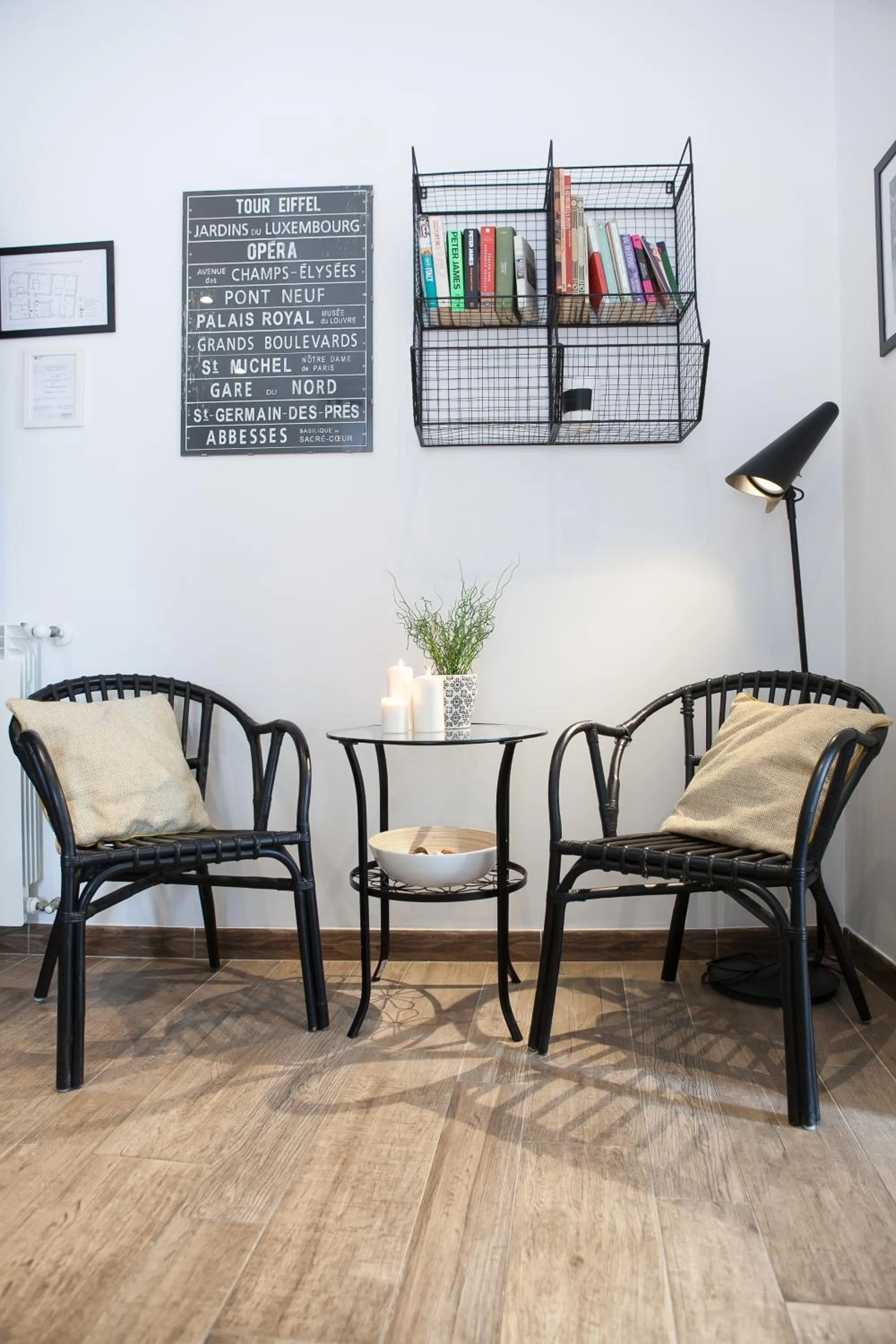 Living room in Maison Coquette