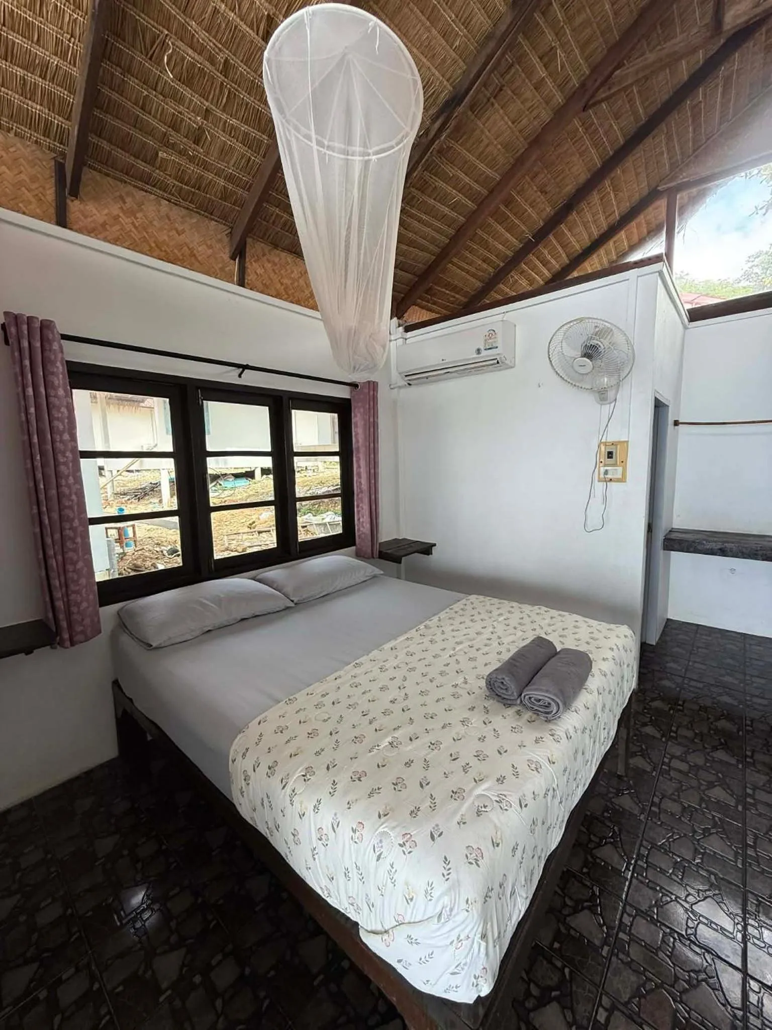 Bed in Blue Sky Resort