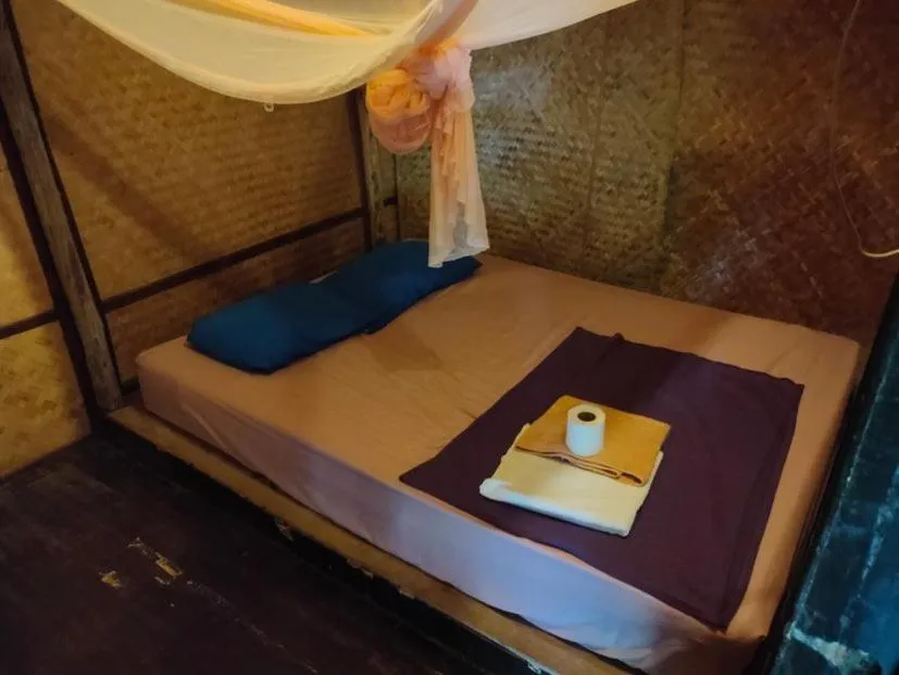 Bed in Blue Sky Resort