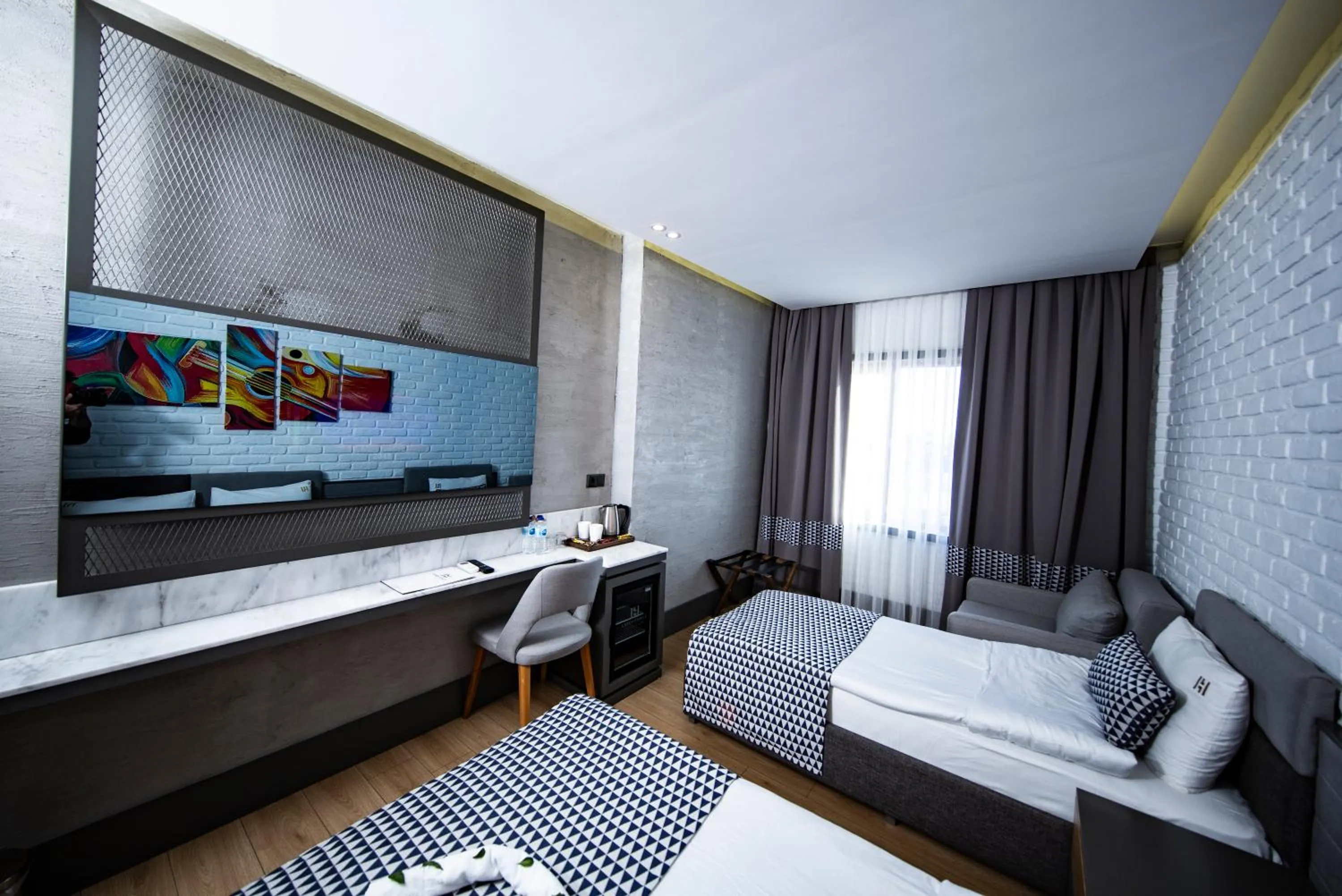 Bed in Laren Family Hotel & Spa - Boutique Class