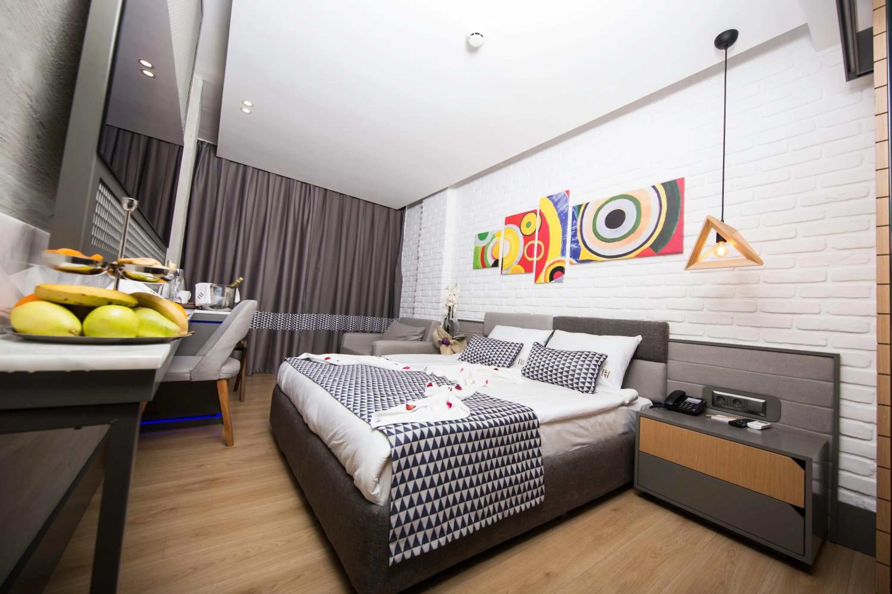 Bed in Laren Family Hotel & Spa - Boutique Class