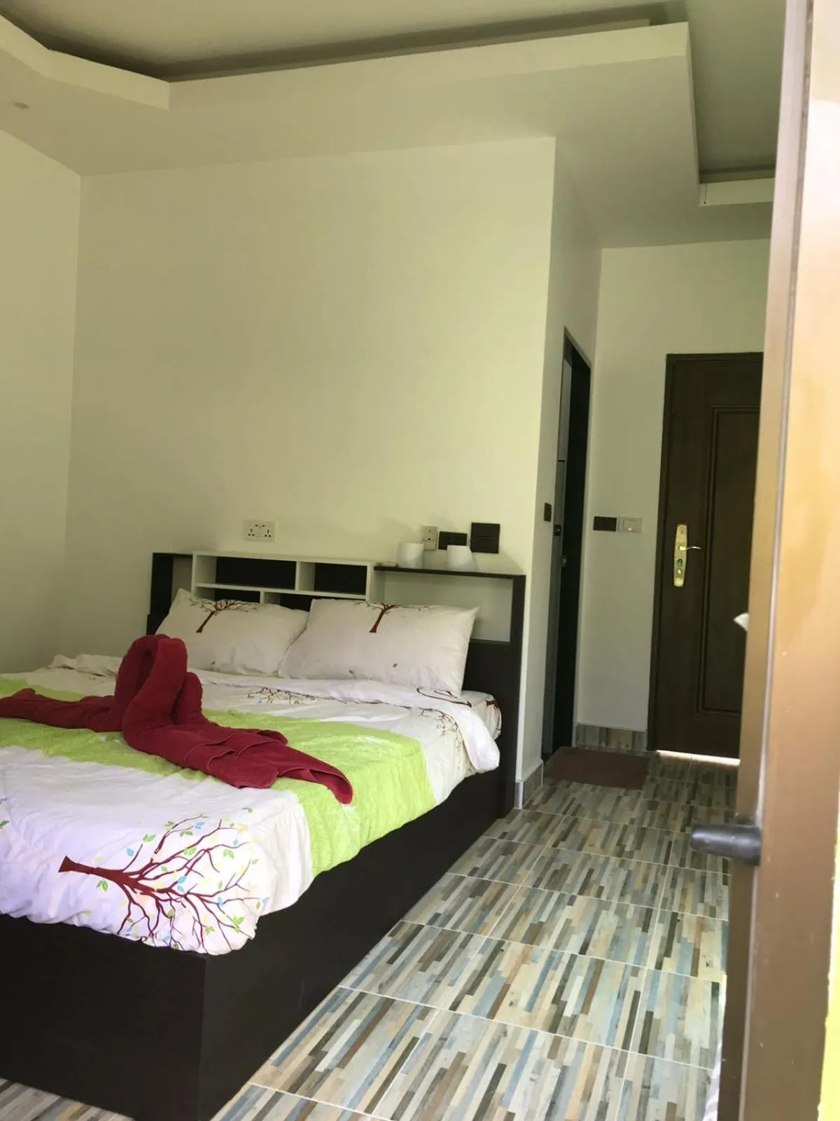 Photo of the whole room, Bed in Yuyu Golden Beach