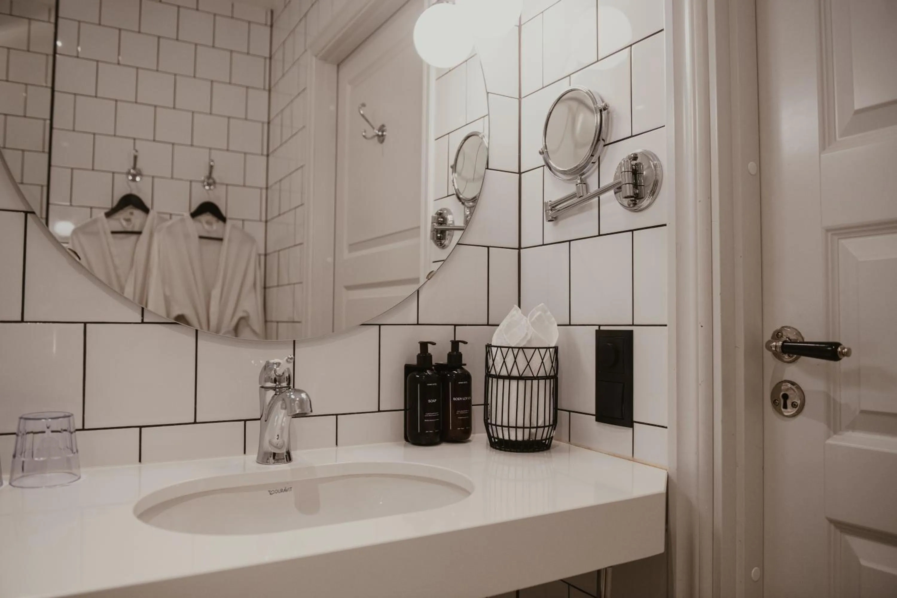 Property building in Home Hotel Borgen