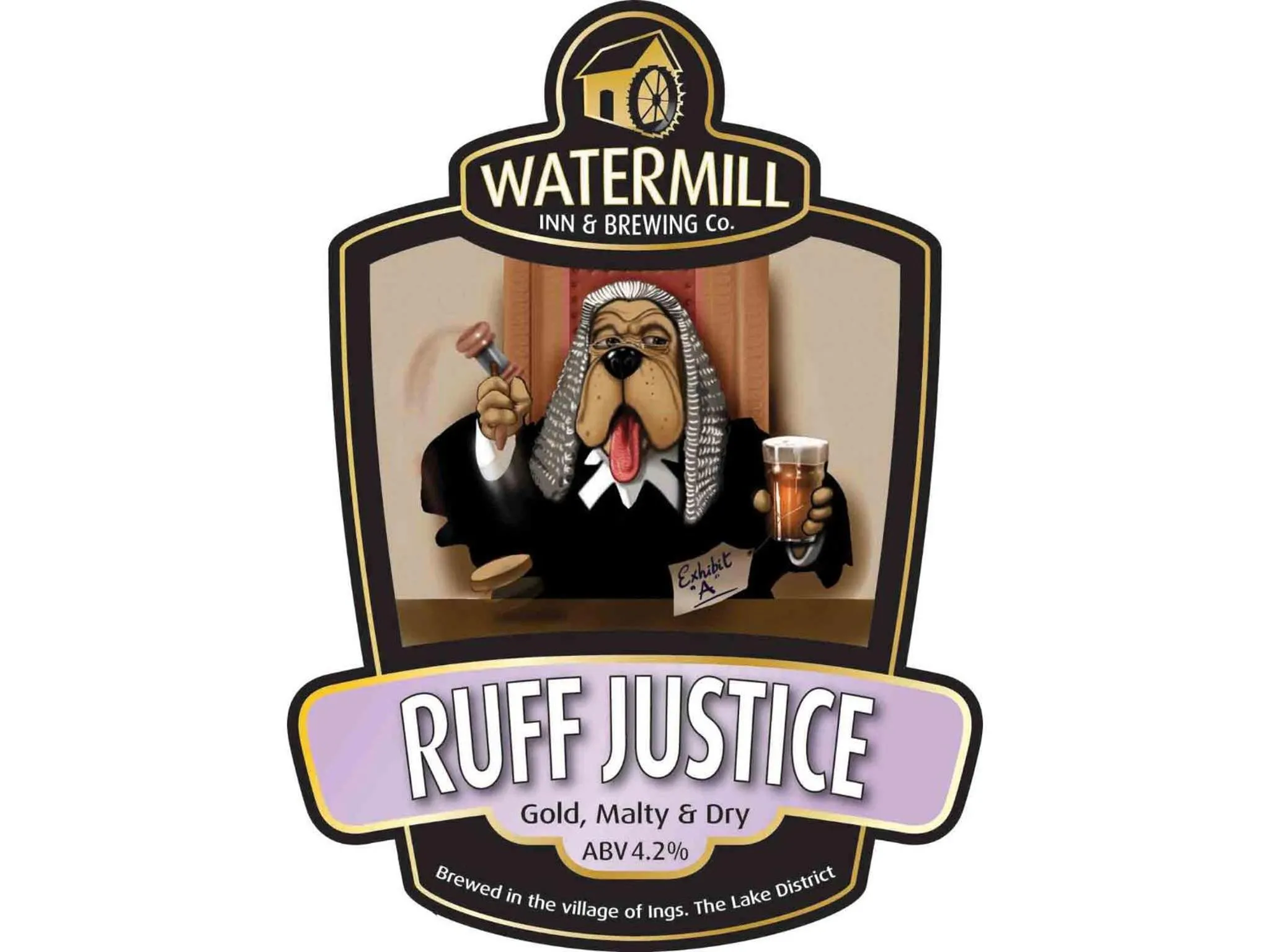 Alcoholic drinks in The Watermill Inn & Brewery