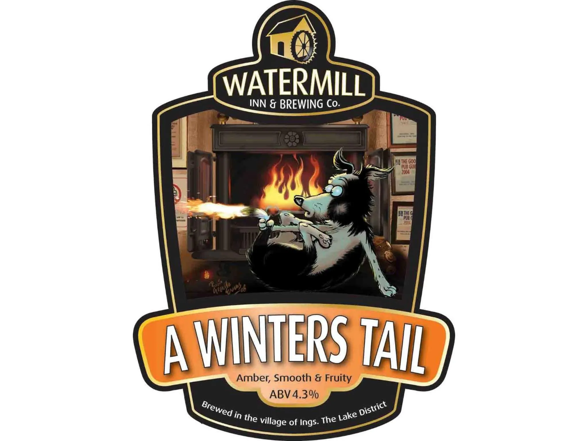 Alcoholic drinks in The Watermill Inn & Brewery