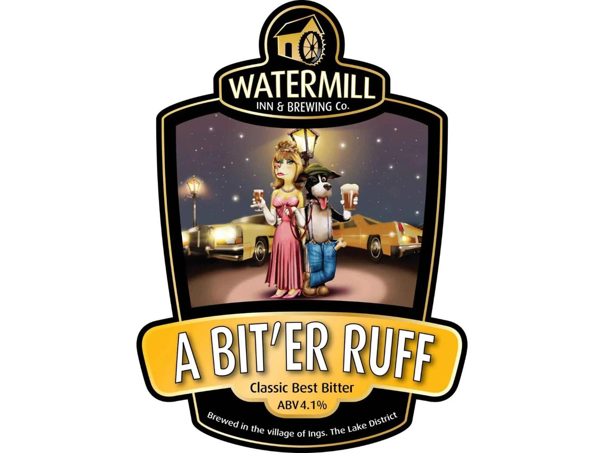 Property logo or sign in The Watermill Inn & Brewery