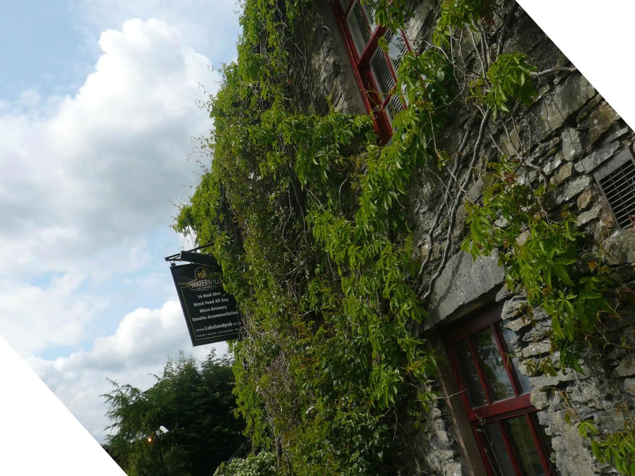 Restaurant/places to eat in The Watermill Inn & Brewery