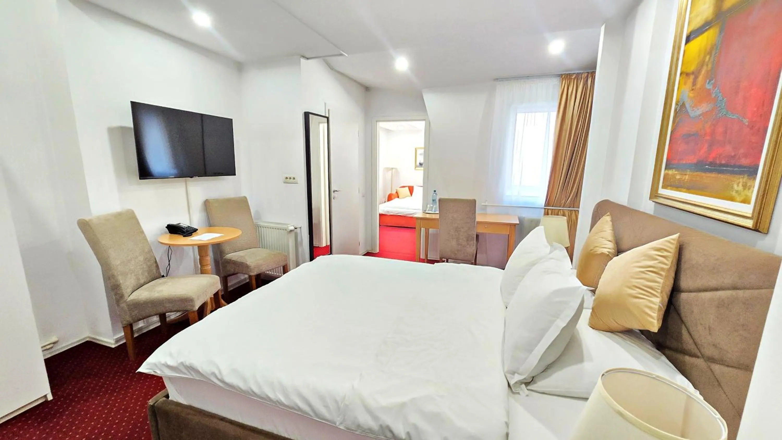 Bed in Bucur Accommodation