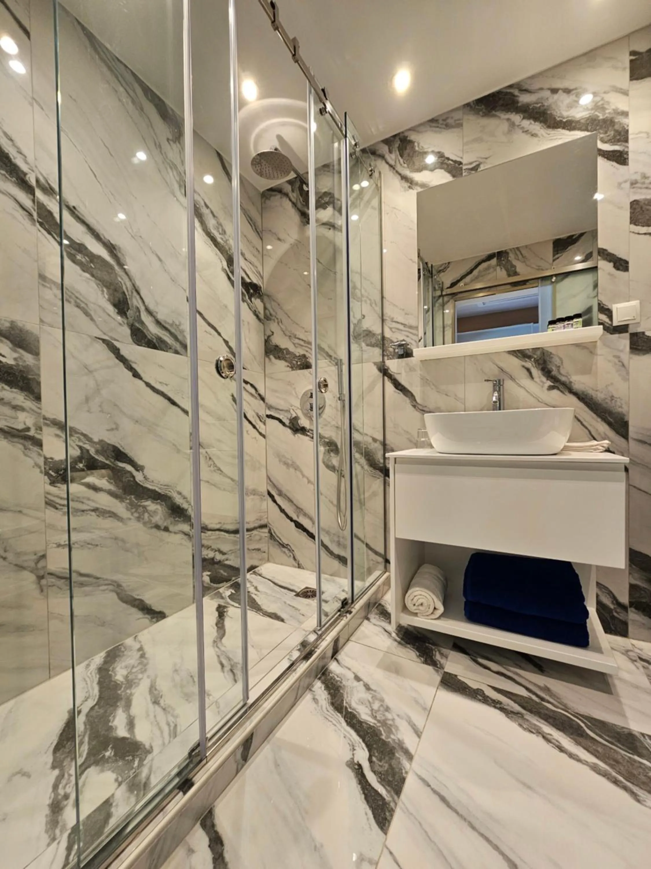 Shower in Paradise Resort Evia, a member of Radisson Individuals