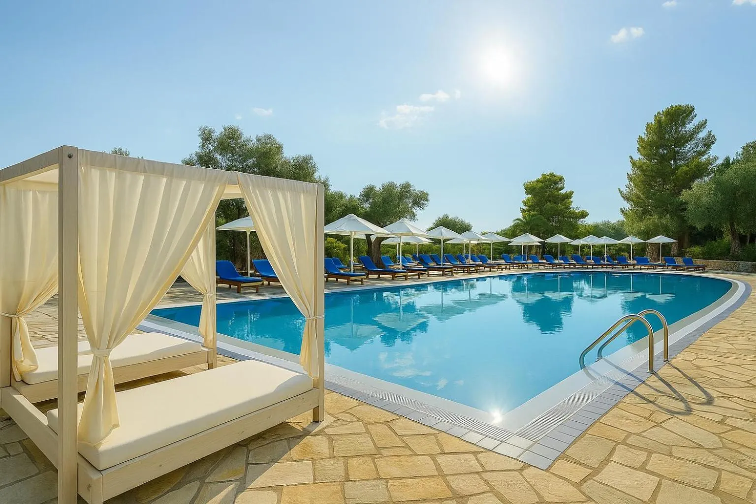 Pool view in Paradise Resort Evia, a member of Radisson Individuals