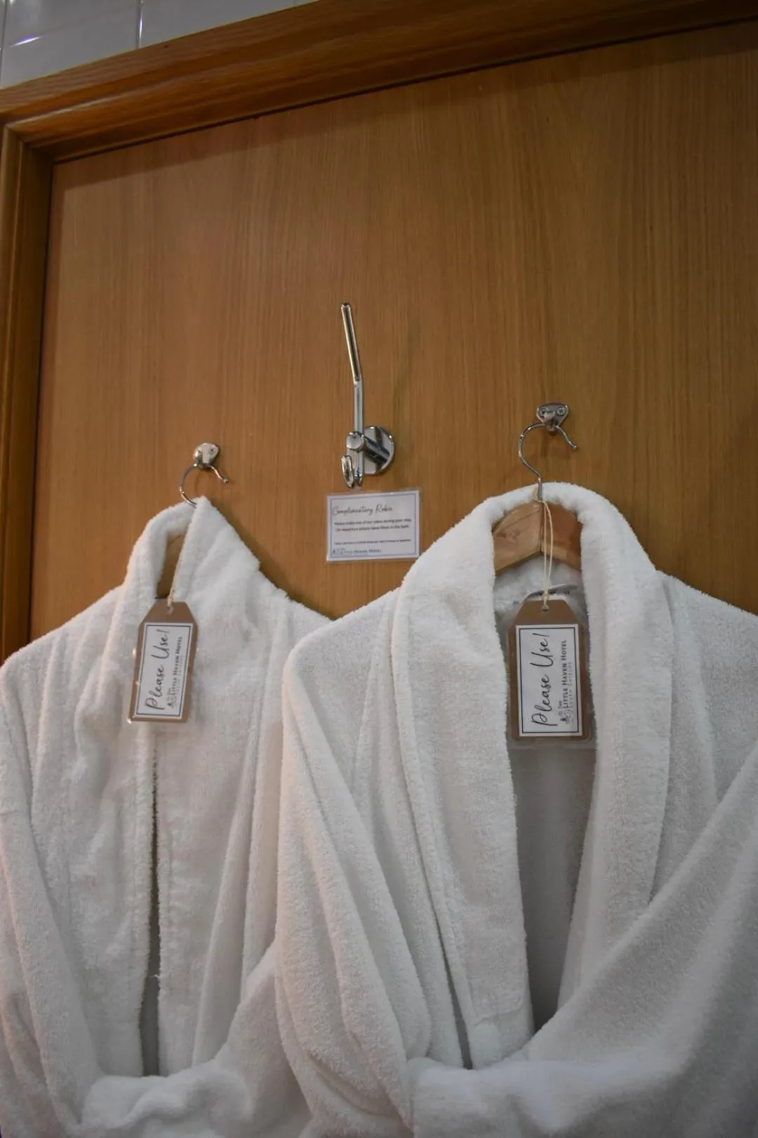 Bed in The Little Haven Hotel On The Beach