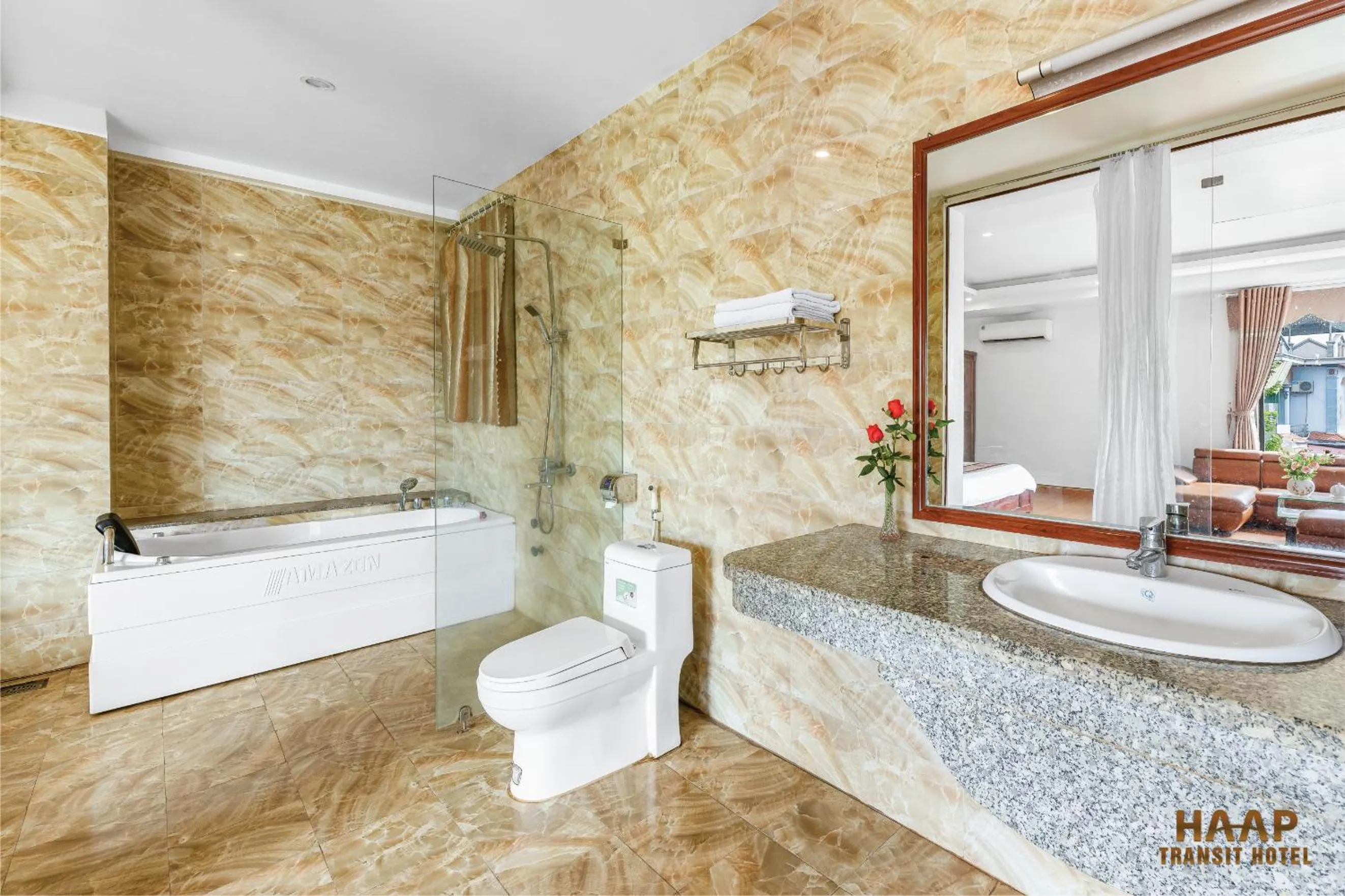 Shower in HAAP Transit Hotel