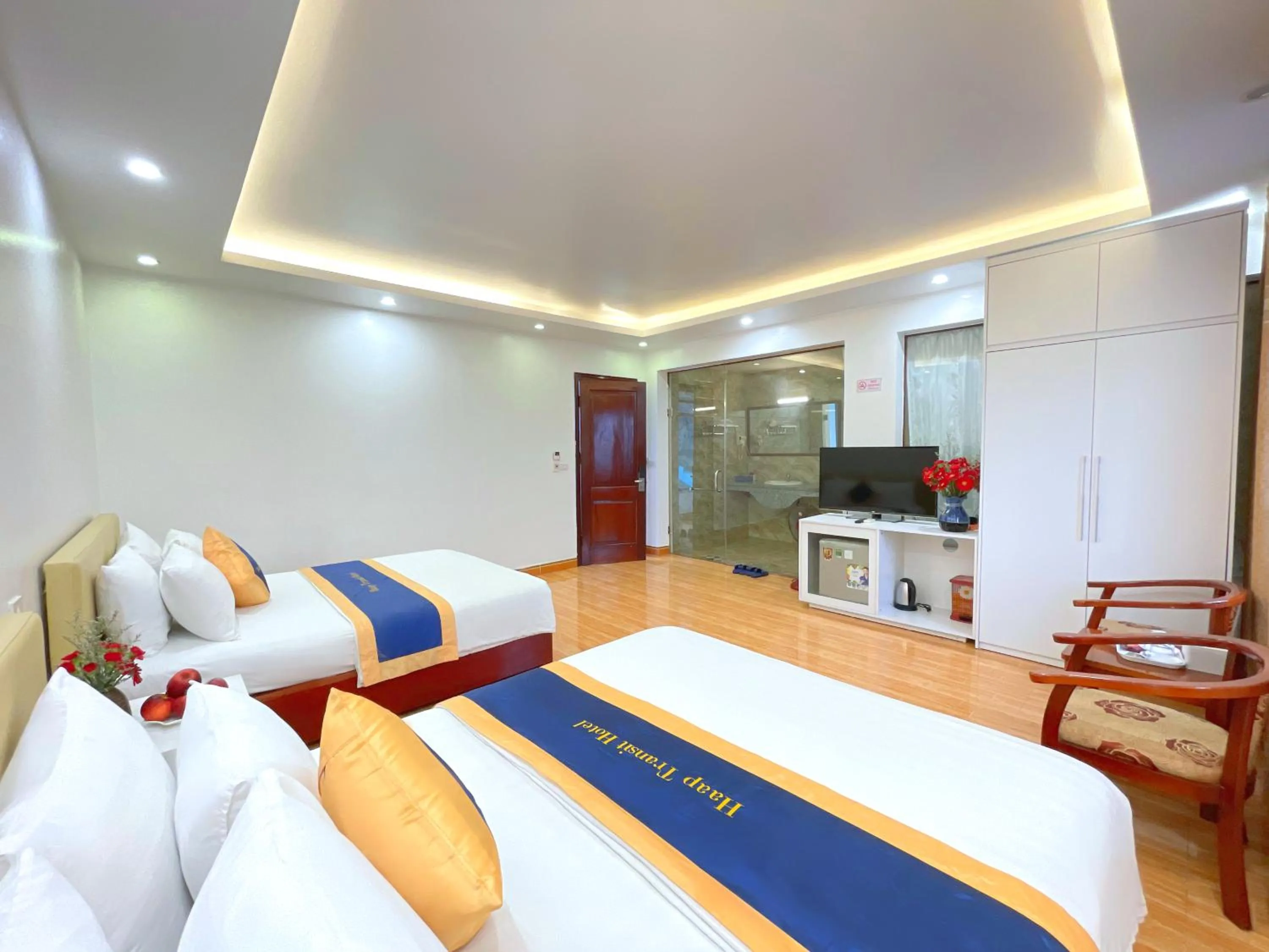 Photo of the whole room, Bed in HAAP Transit Hotel