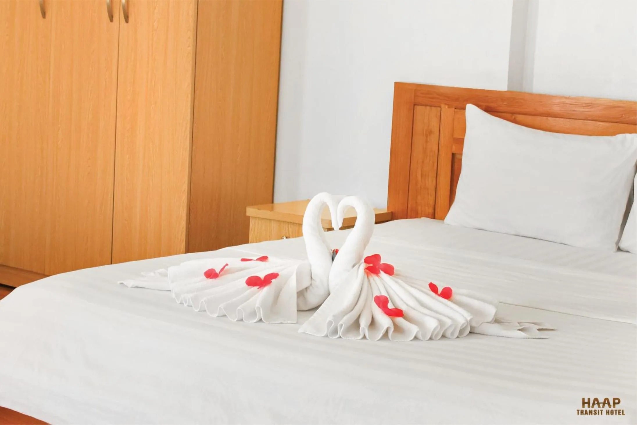 Bed in HAAP Transit Hotel