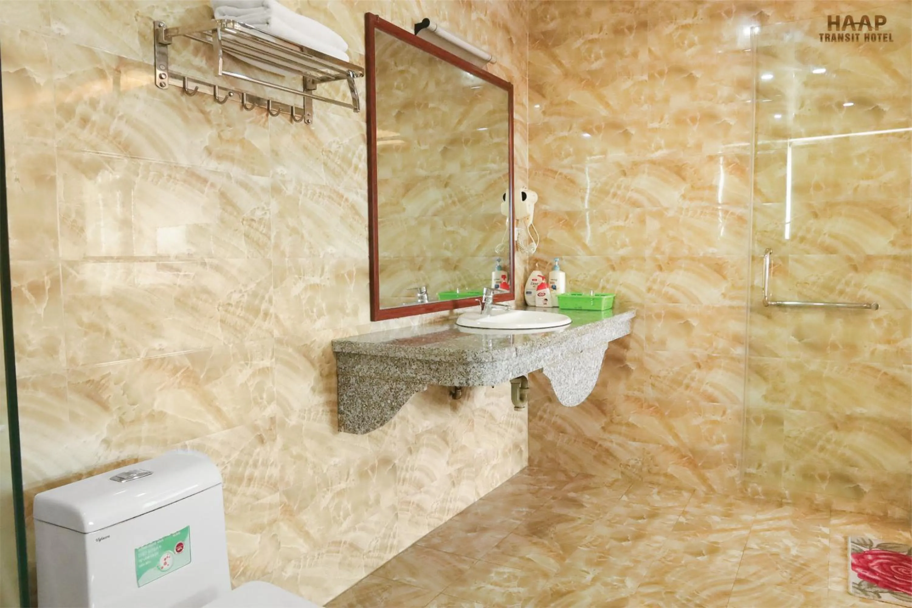 Bathroom in HAAP Transit Hotel