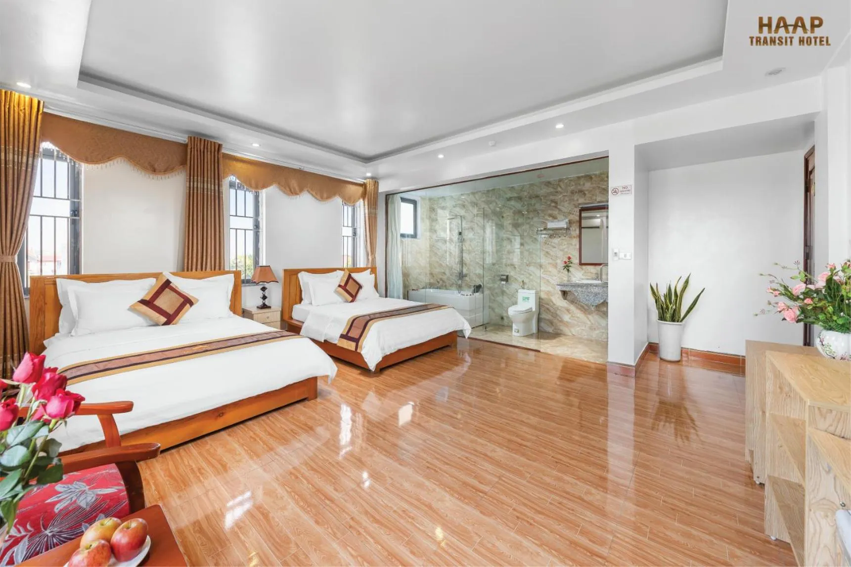 Bed in HAAP Transit Hotel