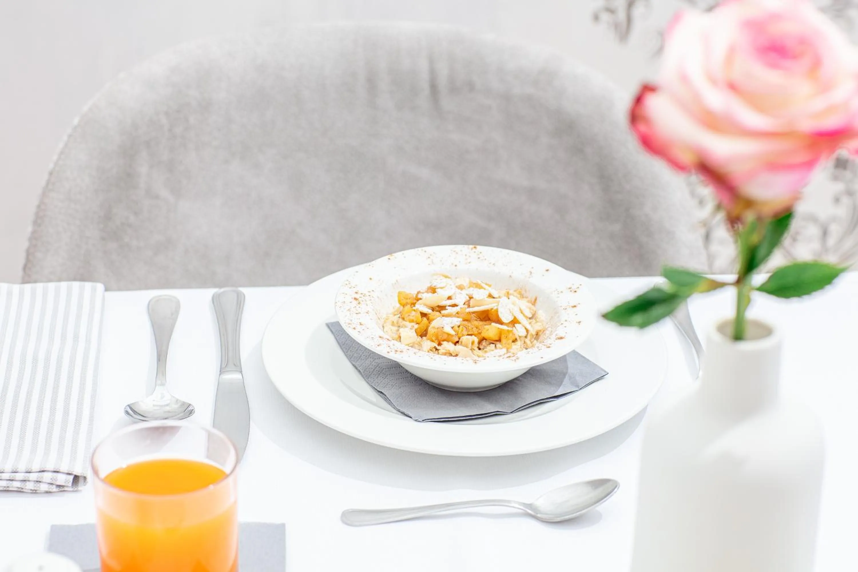 Continental breakfast in Hotel Centrale