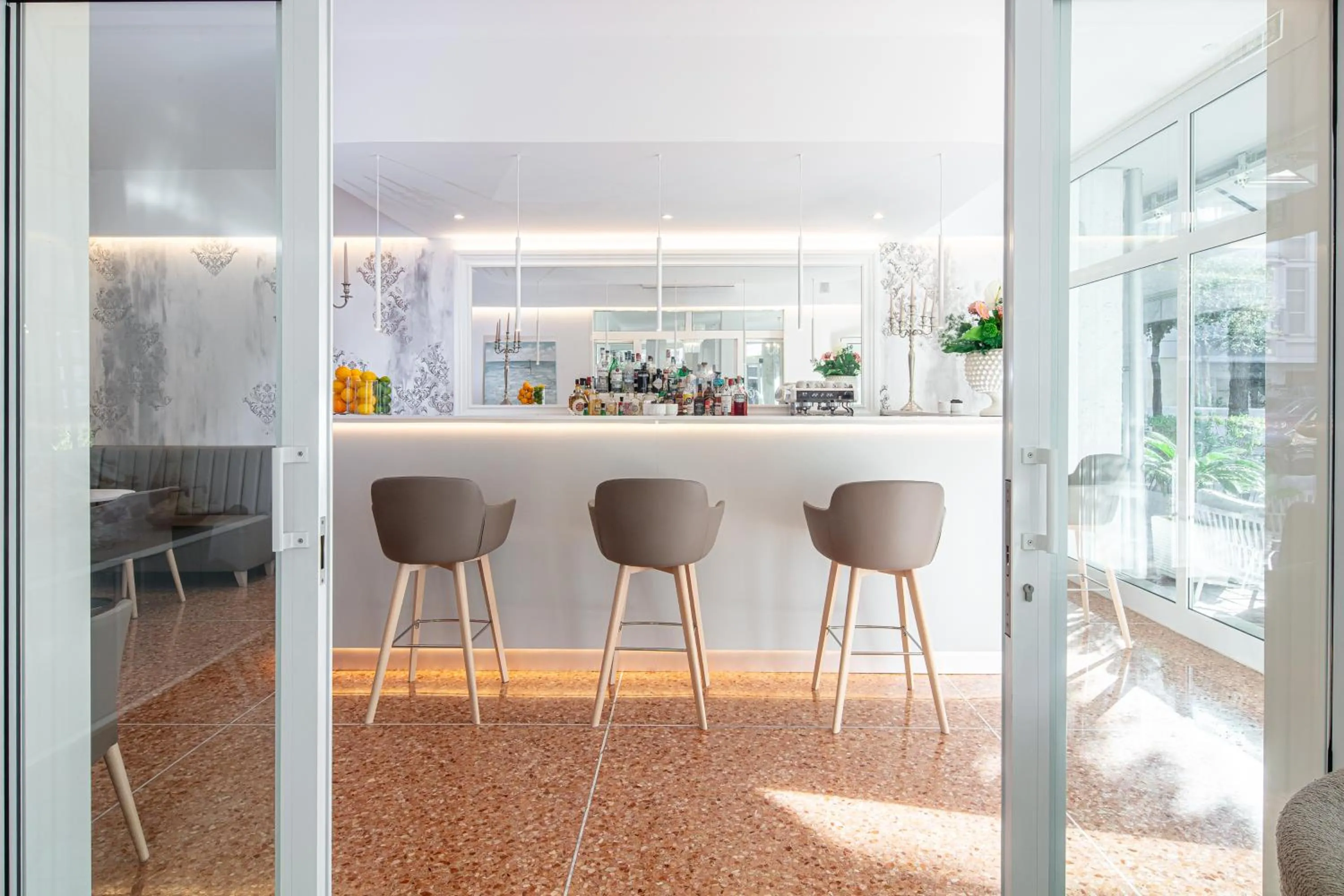 Lounge or bar in Hotel Centrale