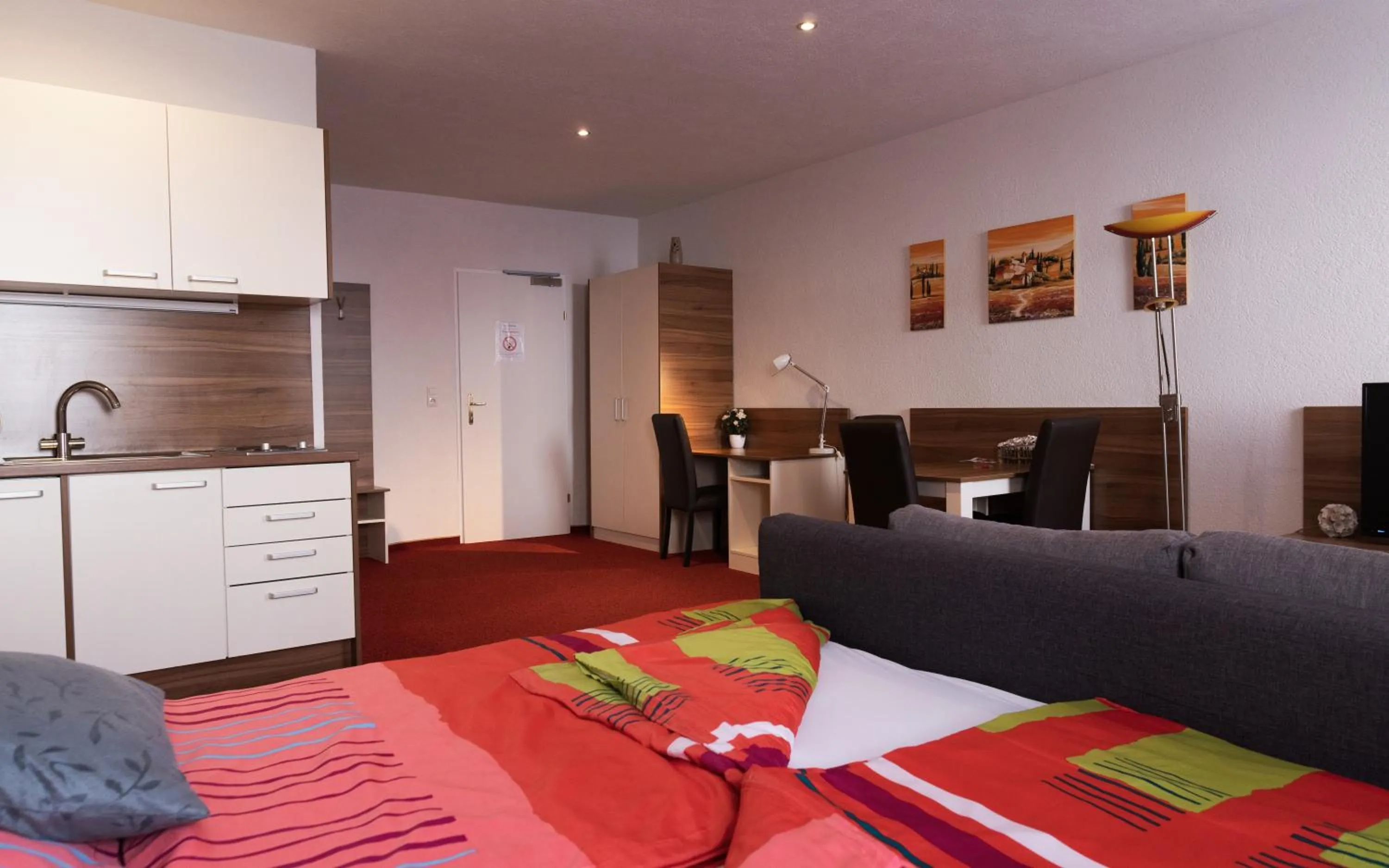 TV and multimedia, Bed in Hotel Garni Daniela Urich