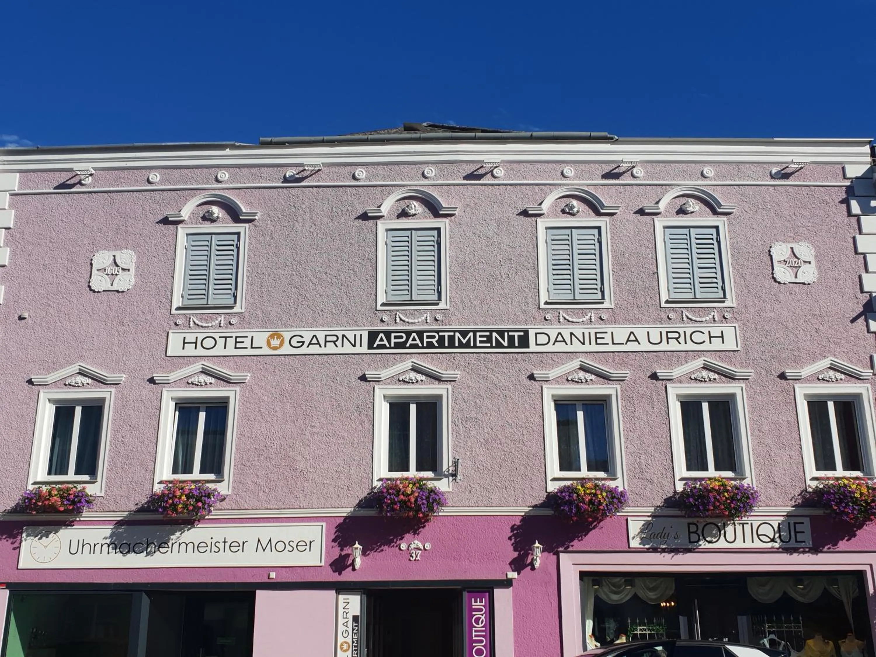 Property building in Hotel Garni Daniela Urich