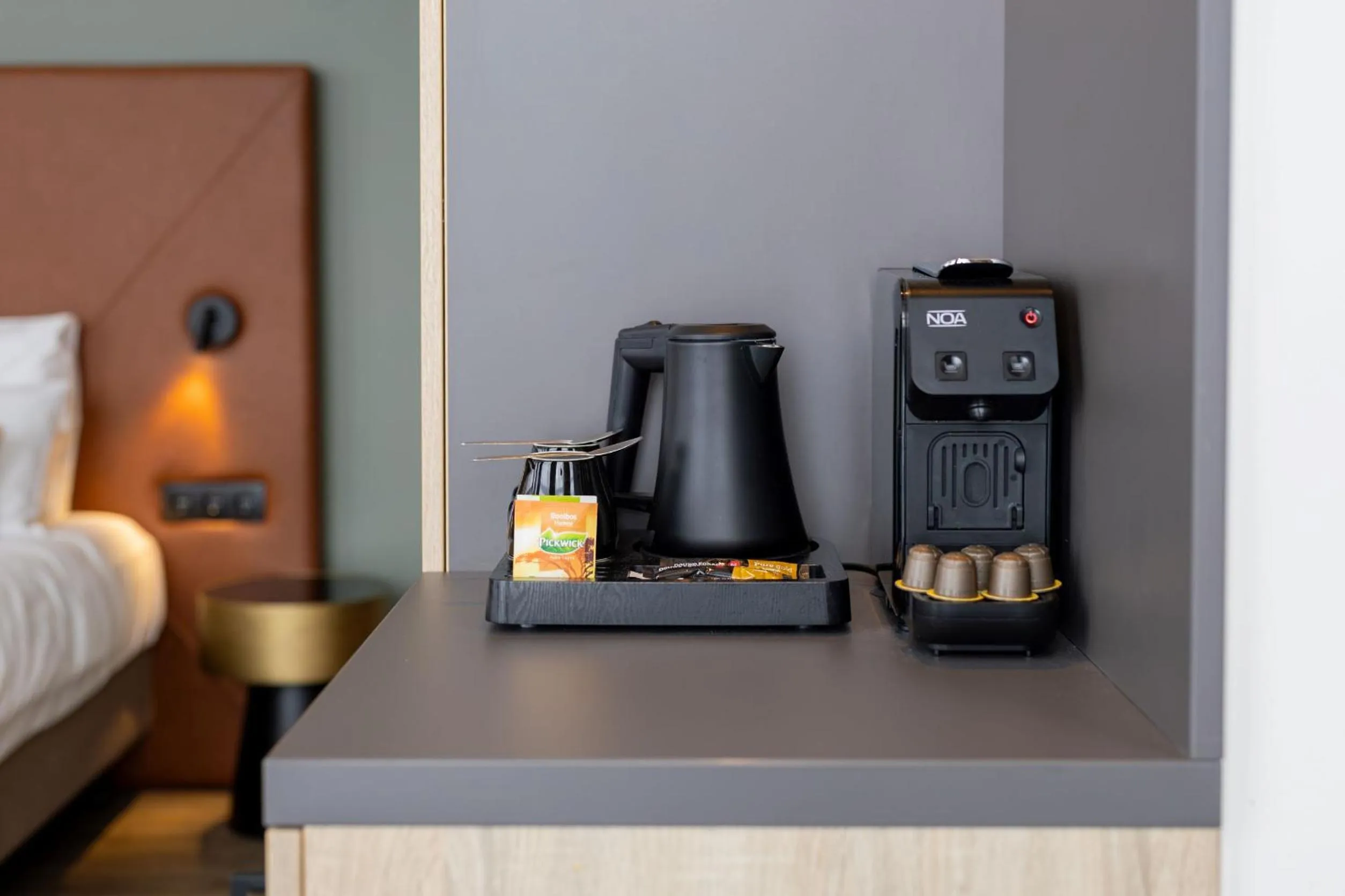 Bed in Shanghai Hotel Holland