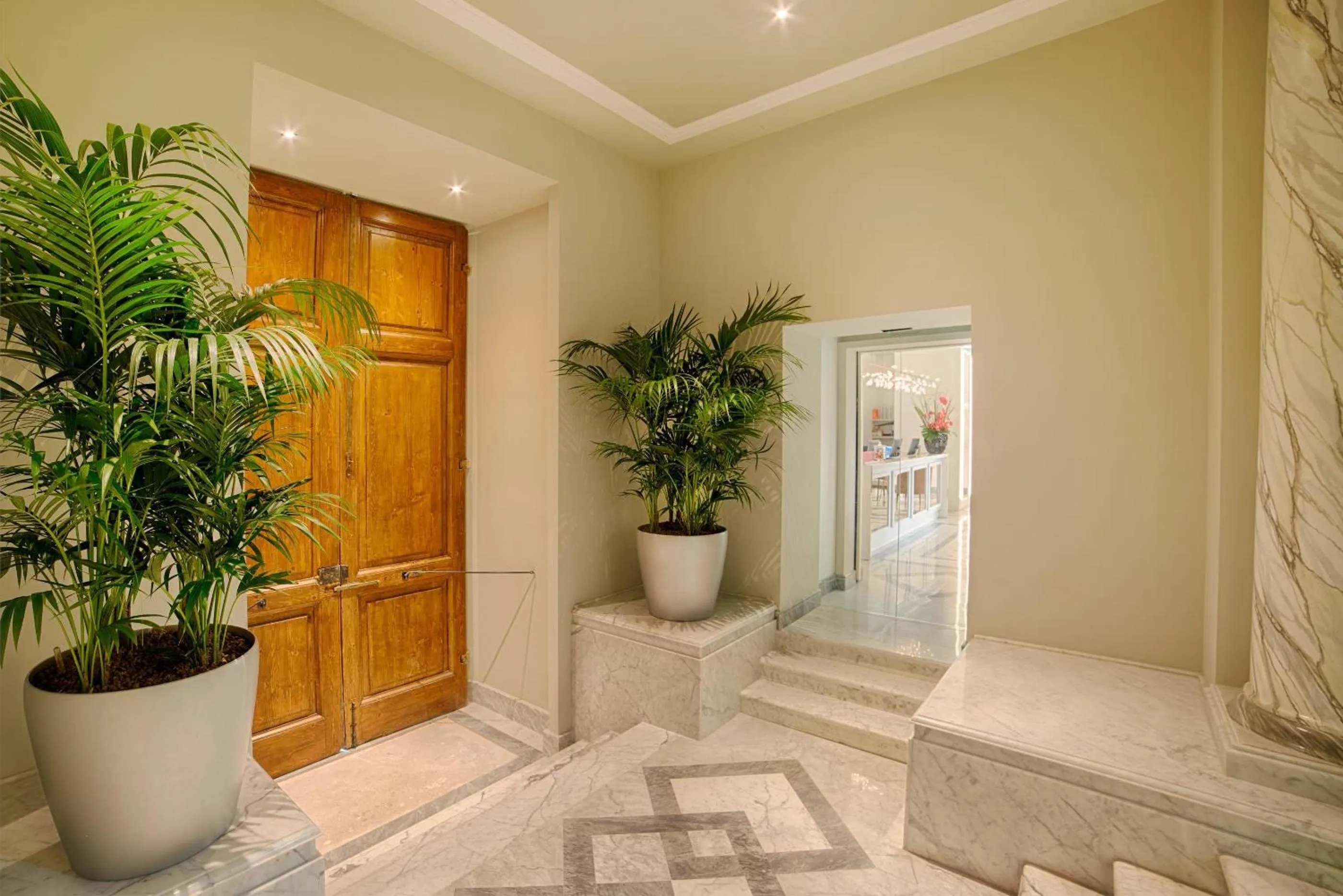 Lobby or reception in NH Collection Palazzo Cinquecento