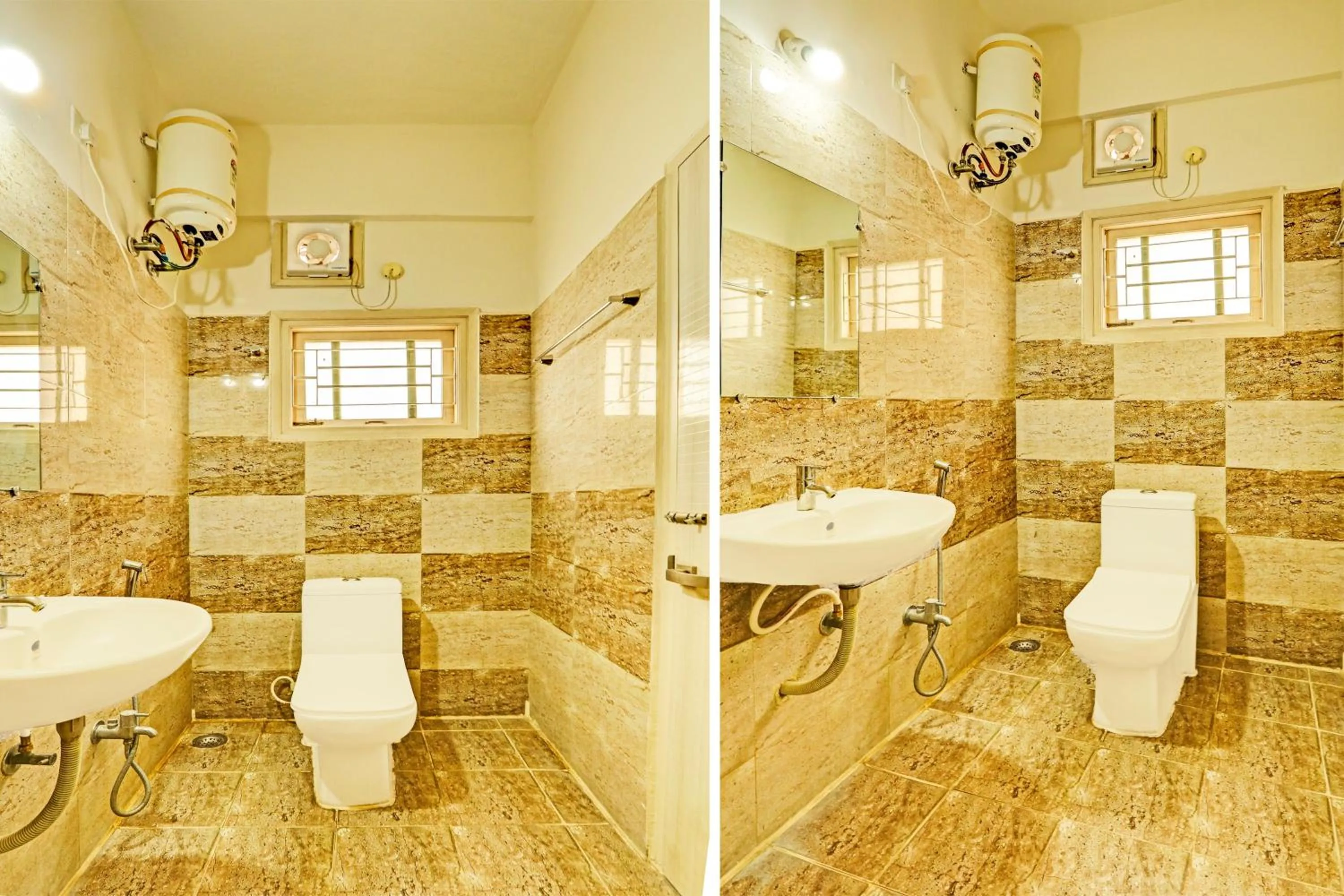Bathroom in Super Collection O Q Suites Madhapur