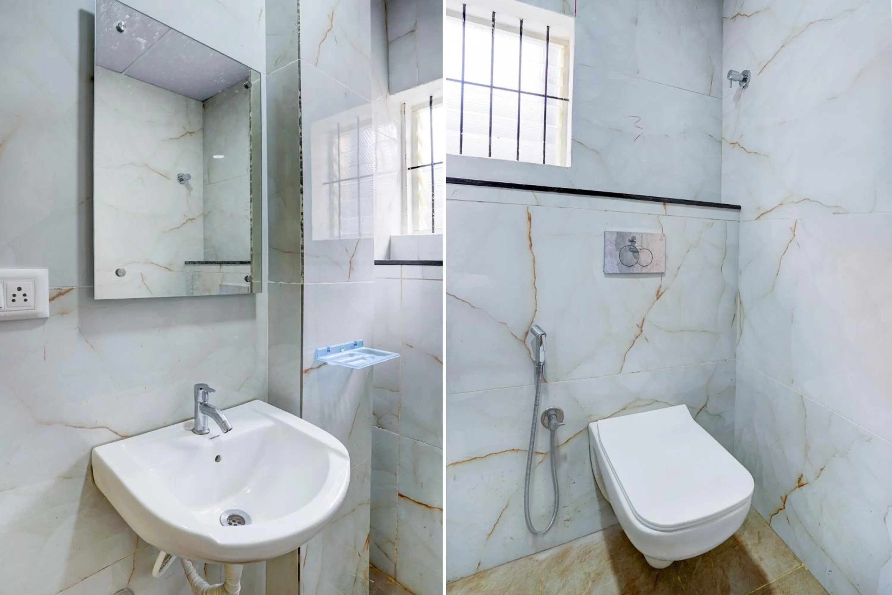 Bathroom in Hotel O By OYO Shiva's Inn