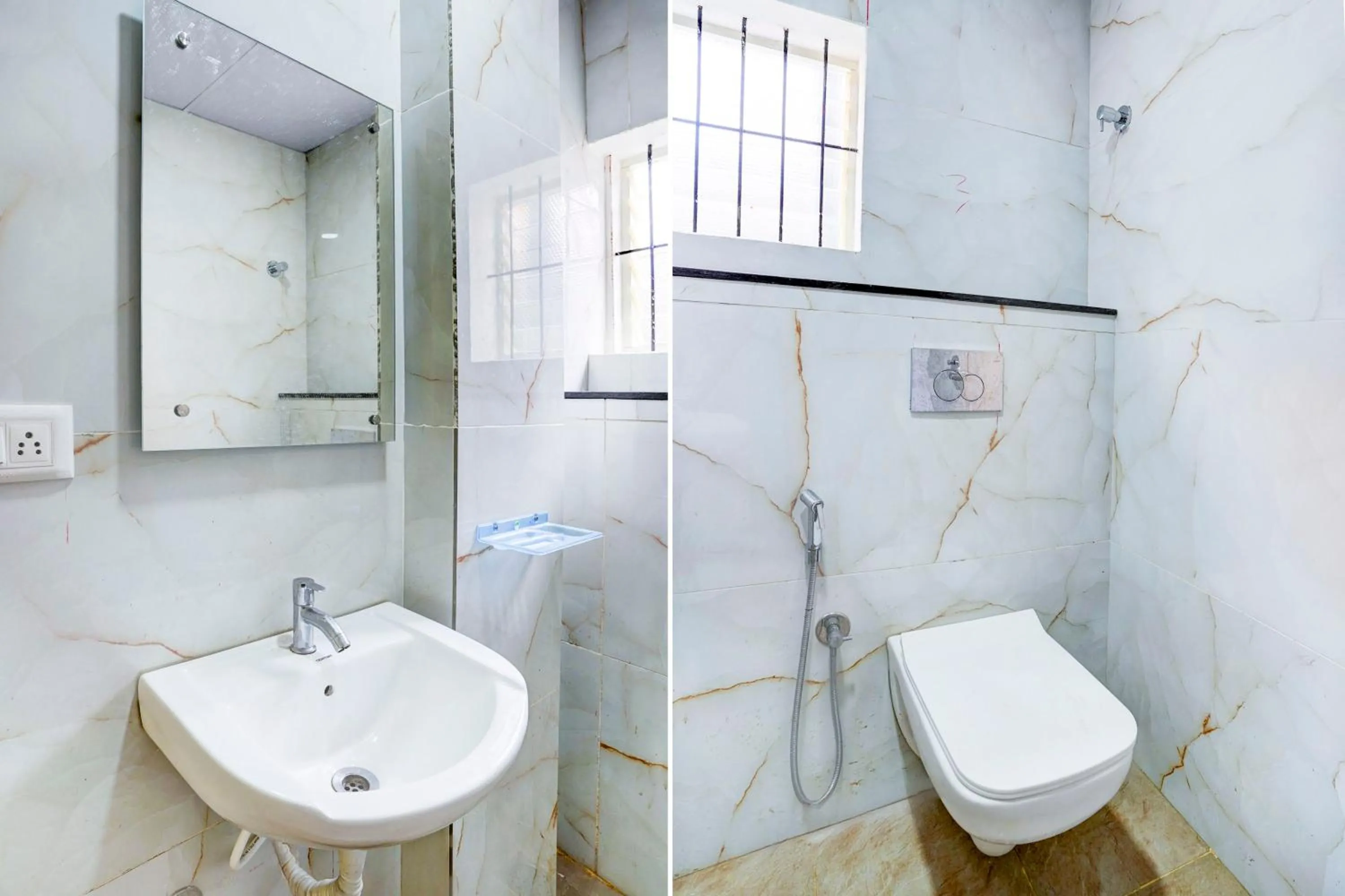 Bathroom in Hotel O By OYO Shiva's Inn