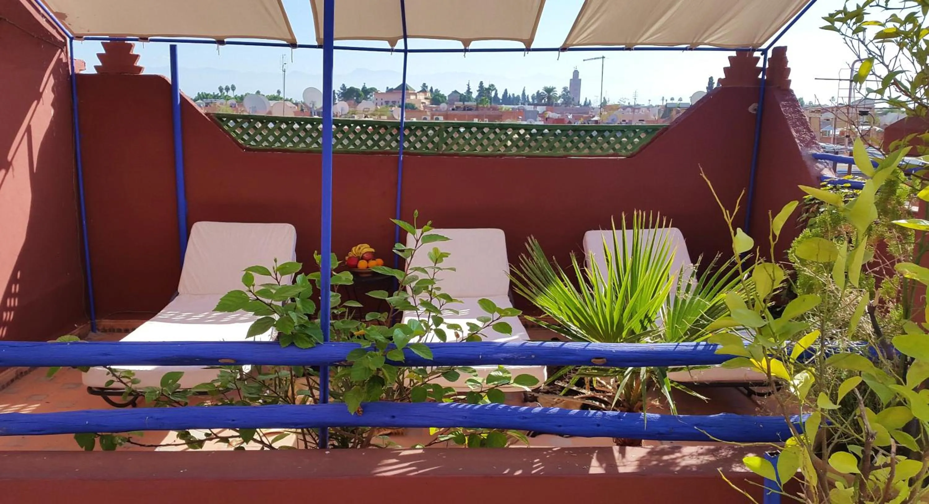 Balcony/Terrace in Riad Konouz