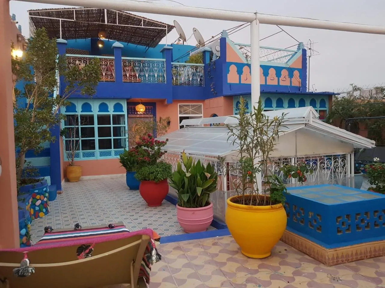 Patio in Riad Konouz