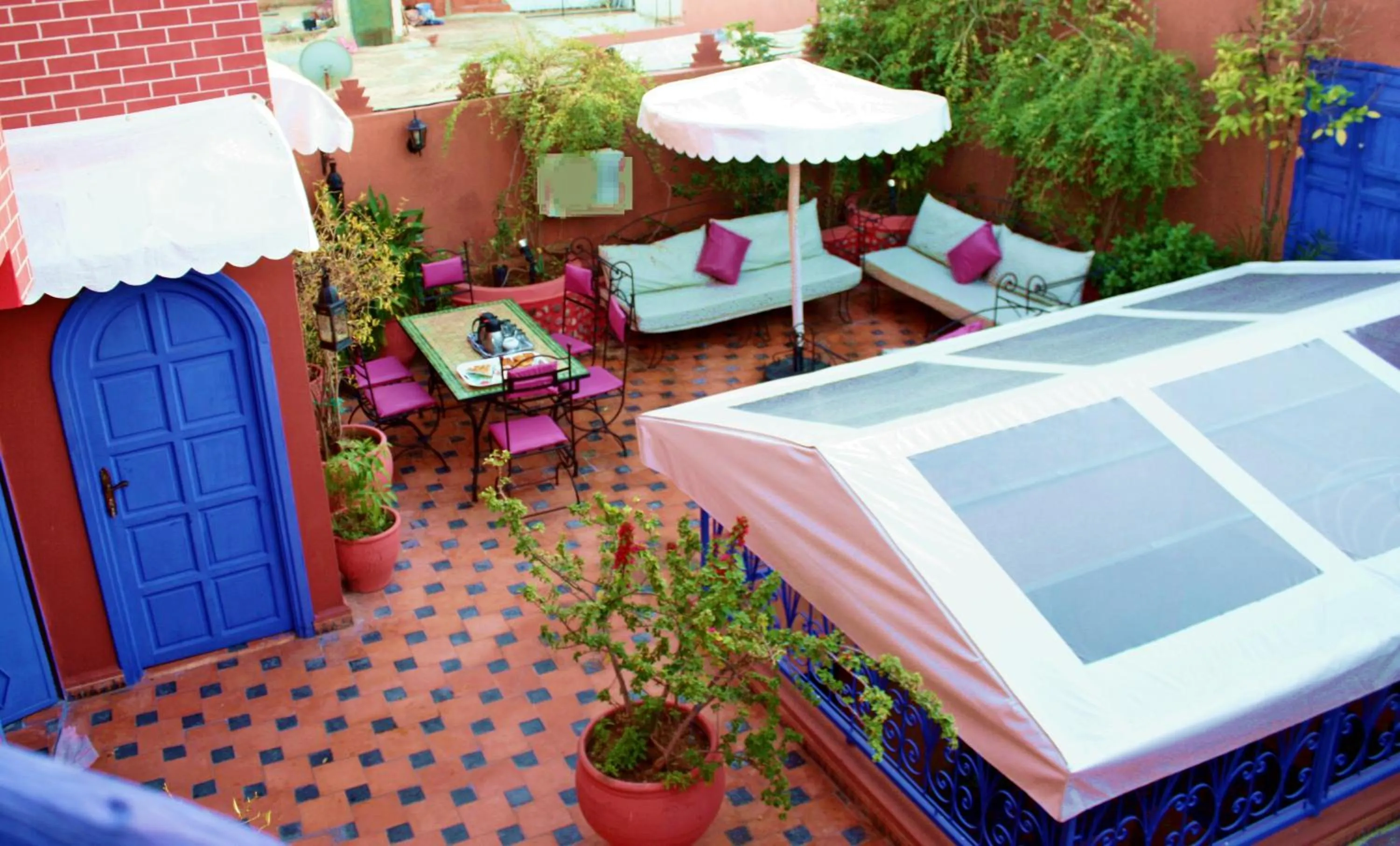 Patio in Riad Konouz