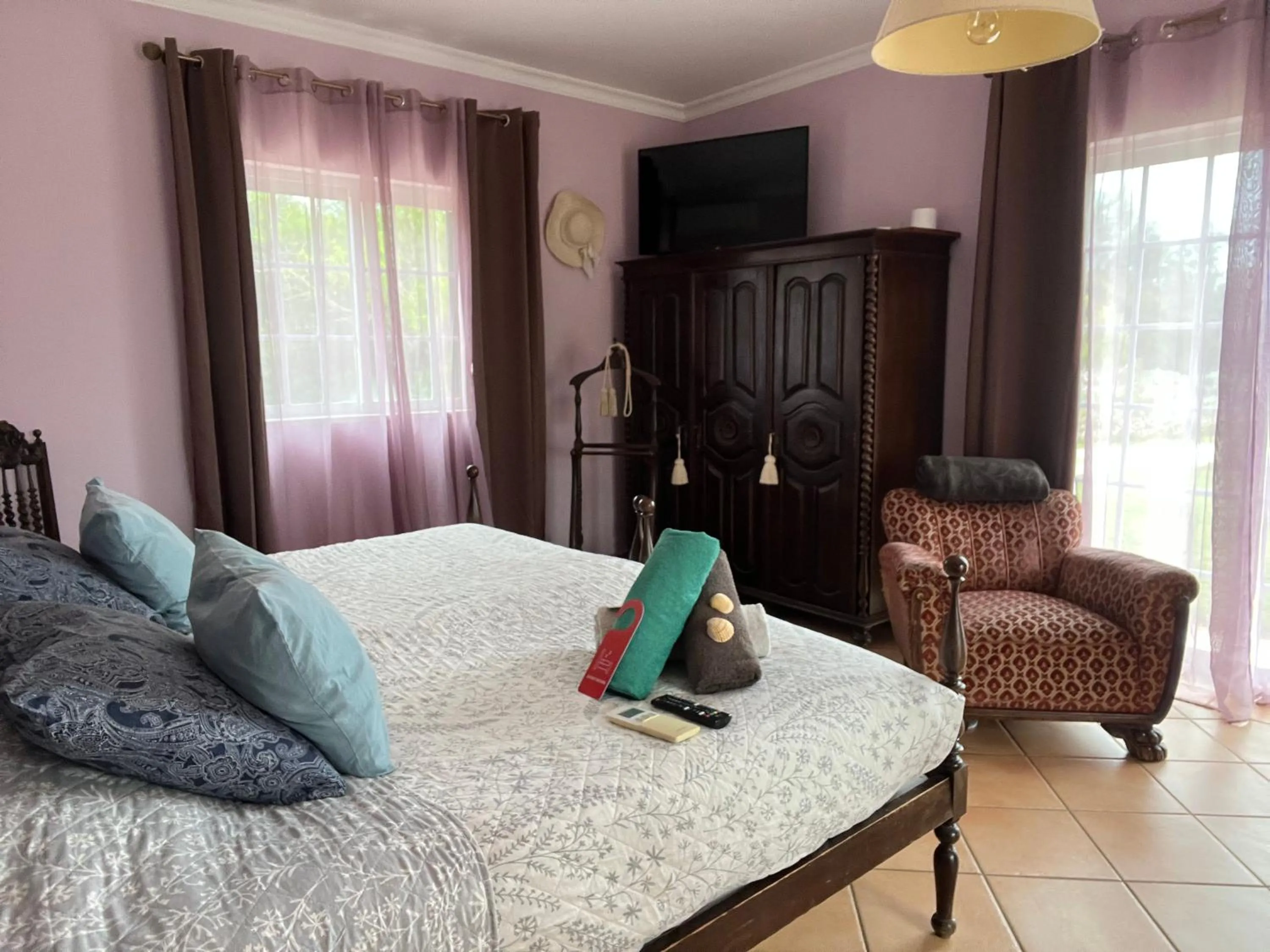 Bed in Casa dos Ventos