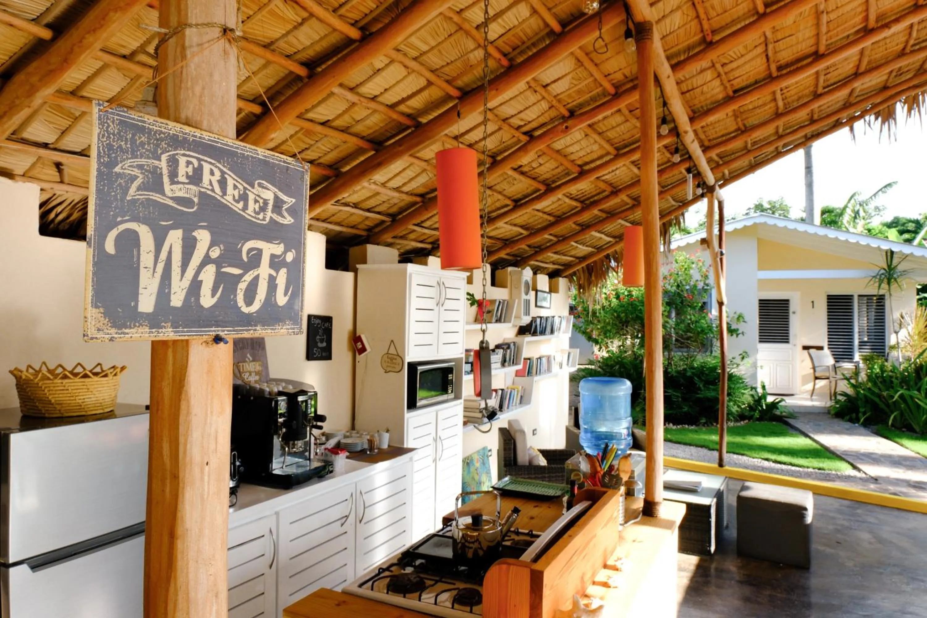 Patio in Hotel Enjoy