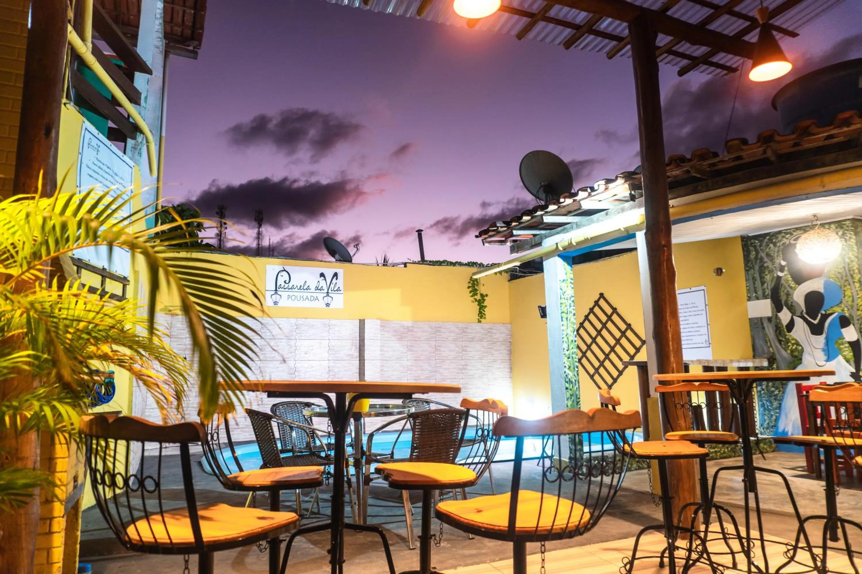 BBQ facilities in PV Pousada Passarela da Vila