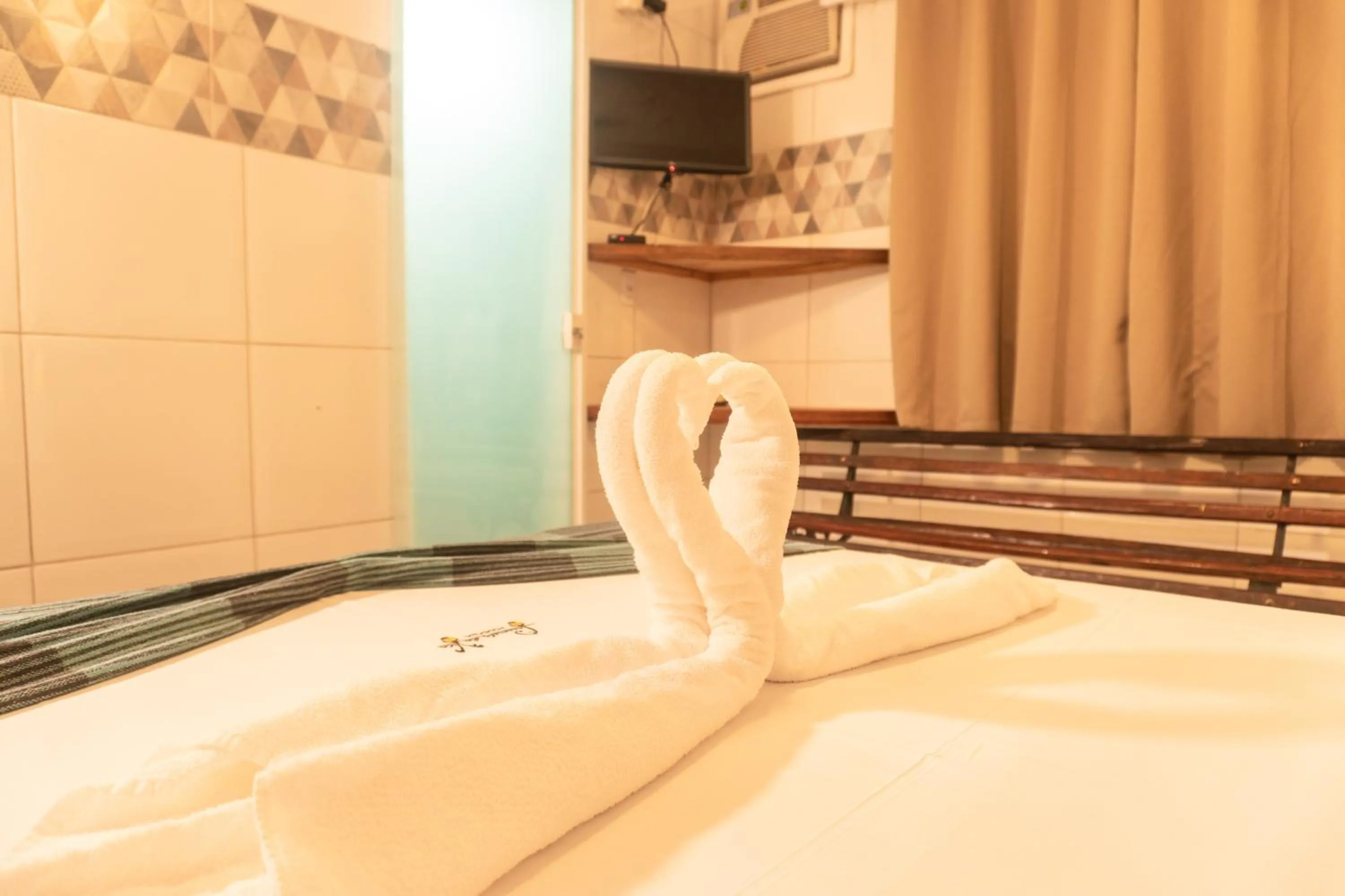 Bed in PV Pousada Passarela da Vila