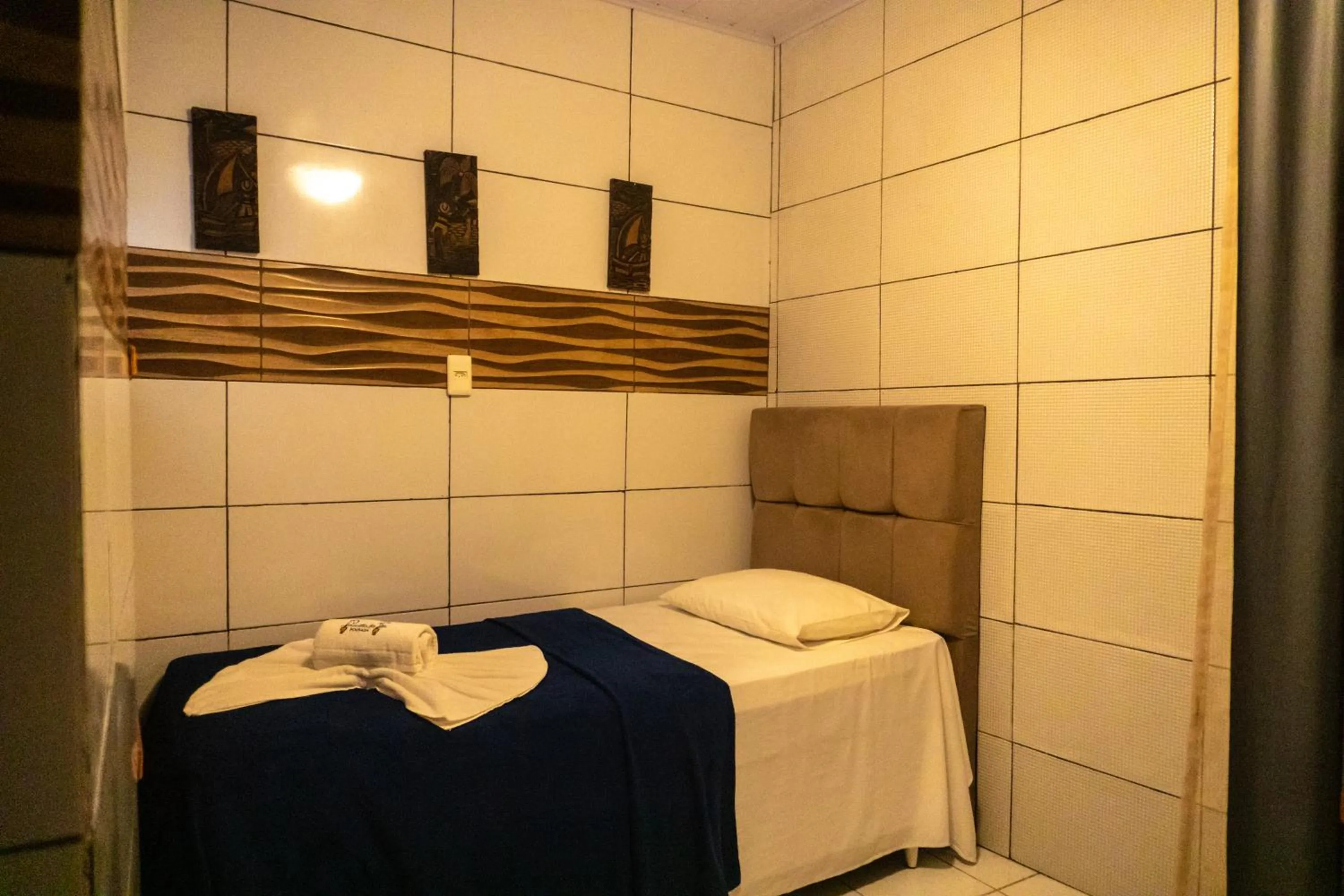 Bed in PV Pousada Passarela da Vila