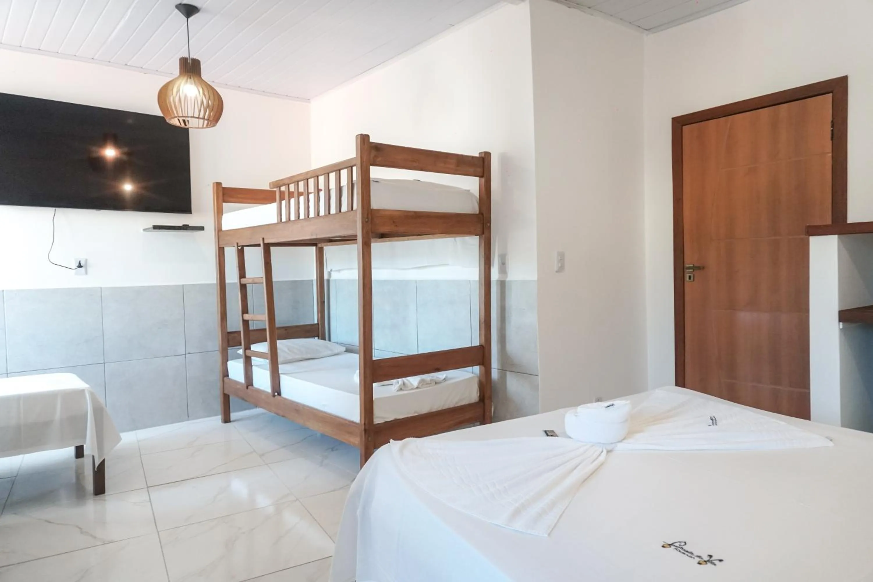 Bed in PV Pousada Passarela da Vila