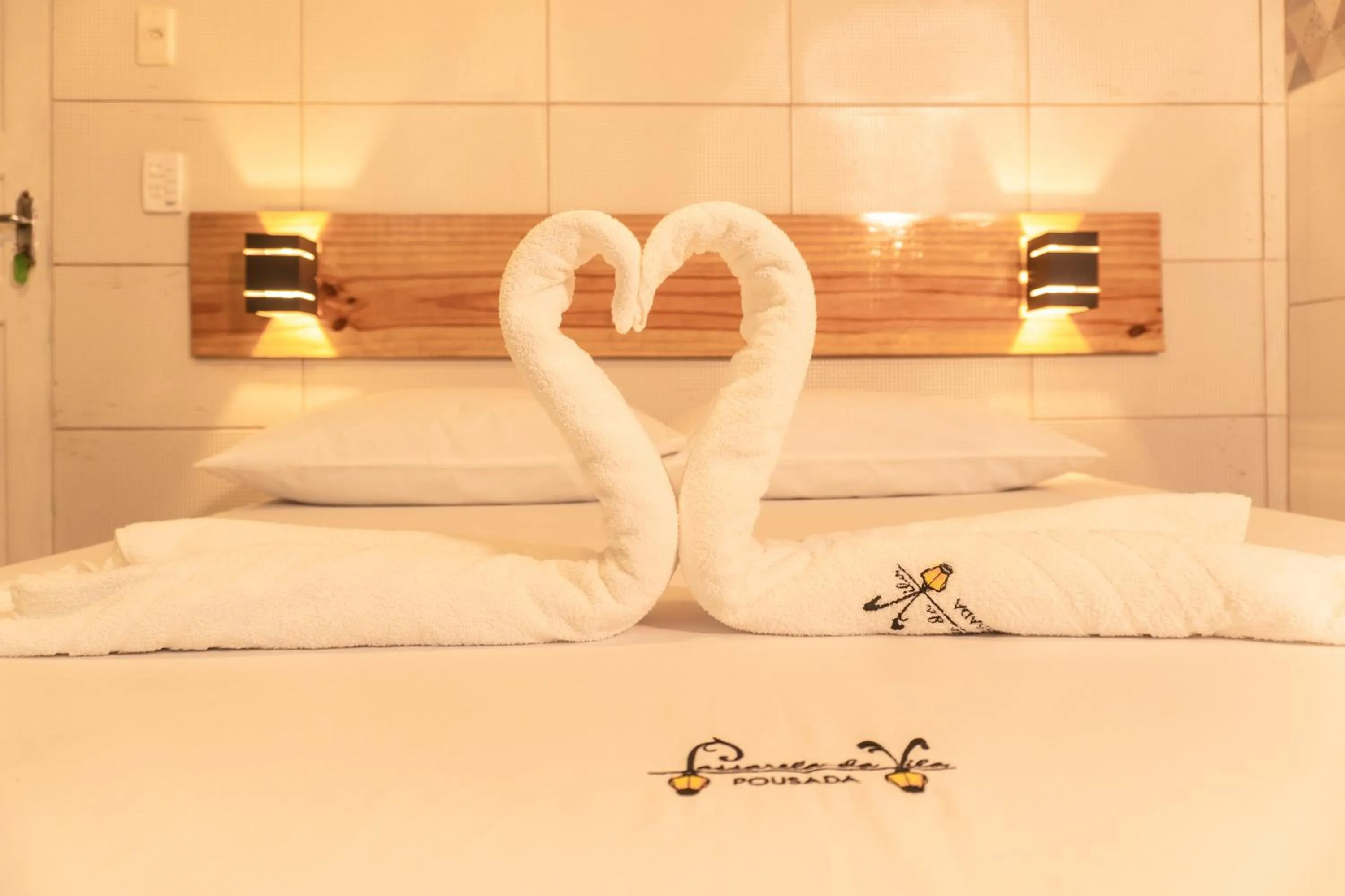 Bed in PV Pousada Passarela da Vila