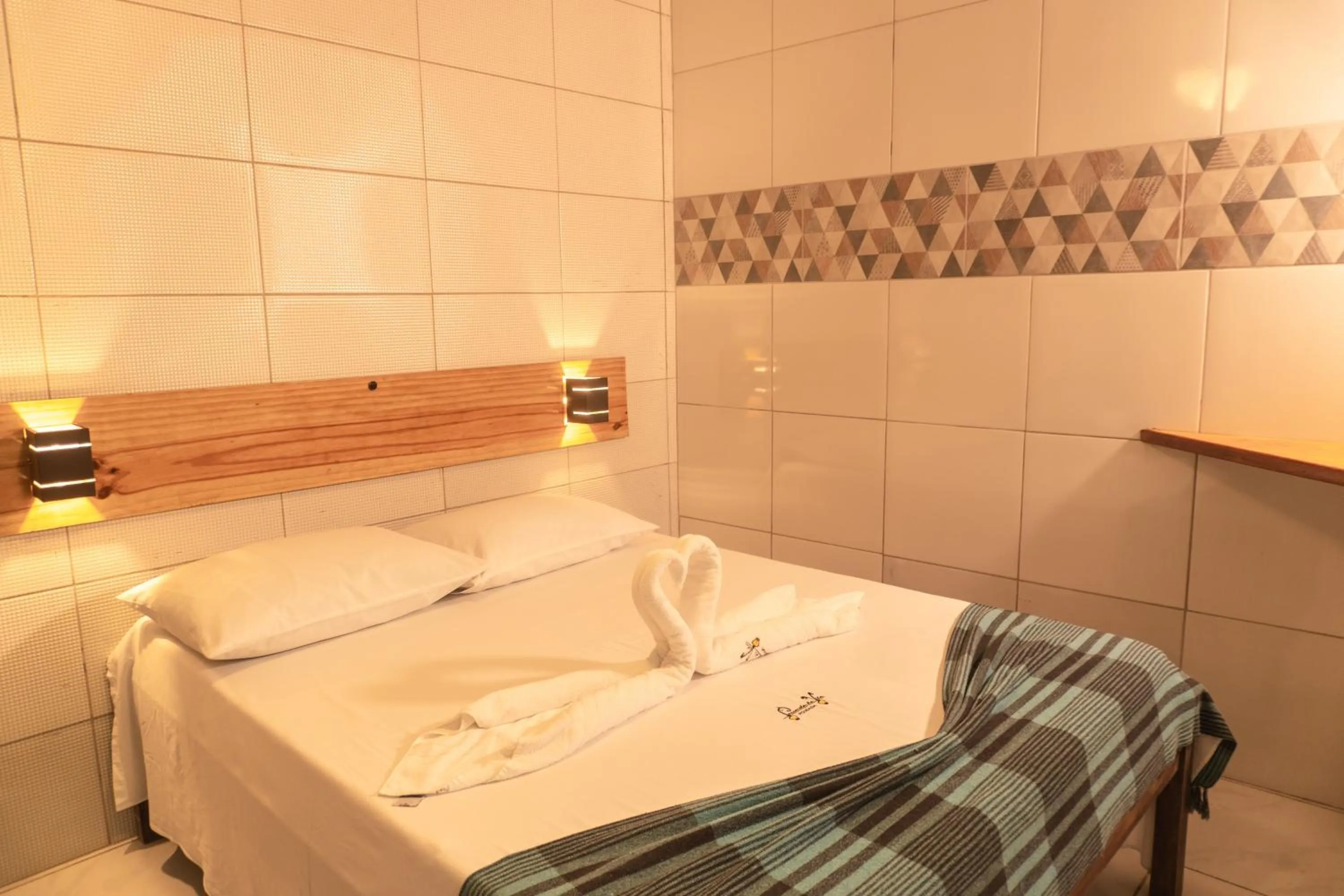 Bed in PV Pousada Passarela da Vila