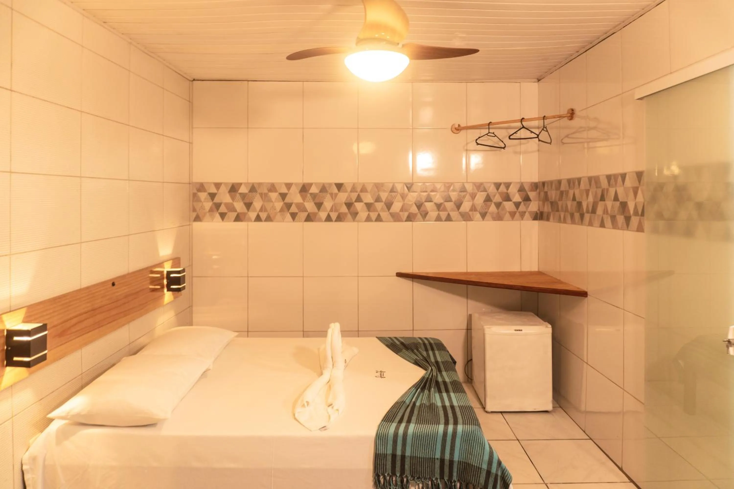 Bed in PV Pousada Passarela da Vila