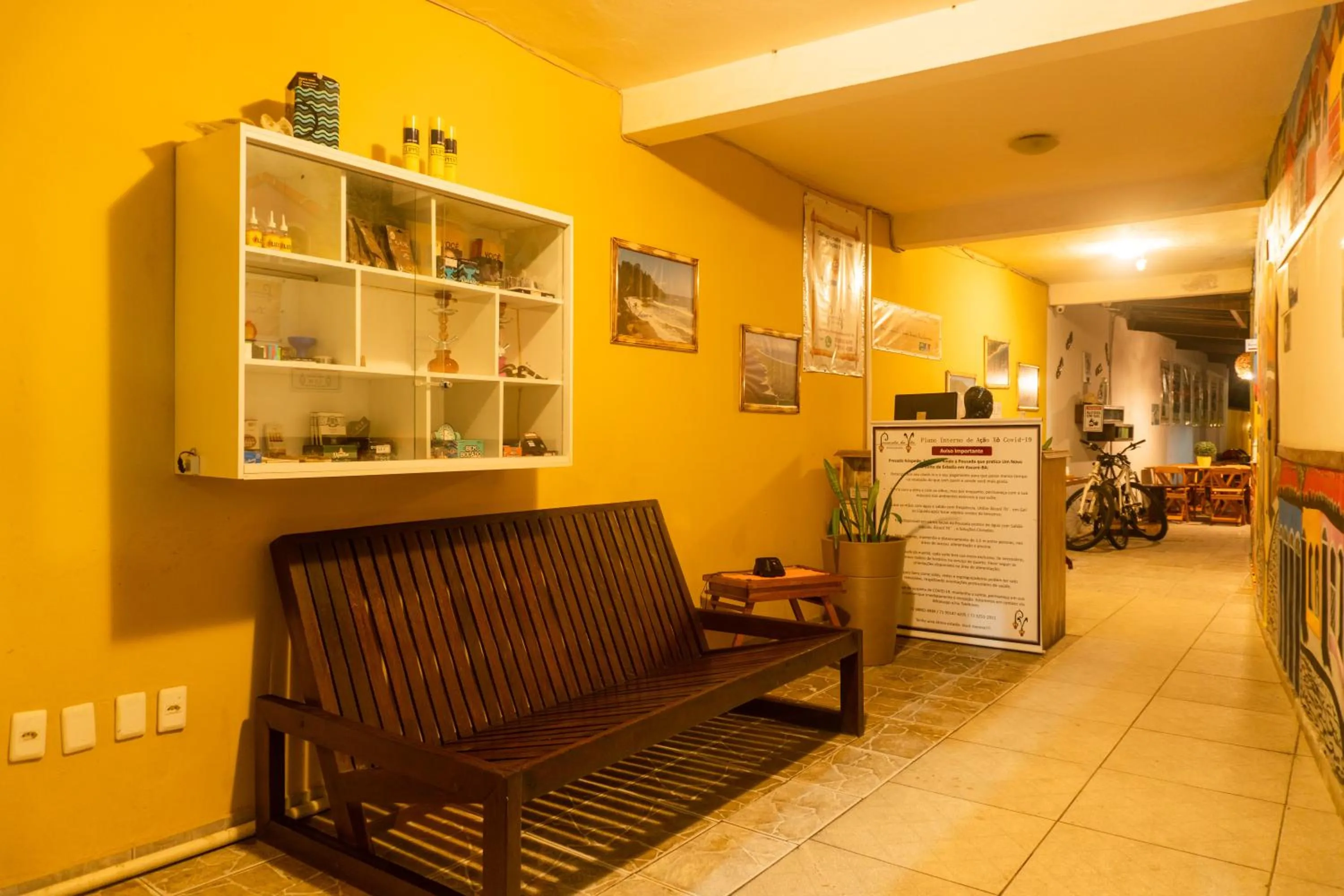 Lobby or reception in PV Pousada Passarela da Vila
