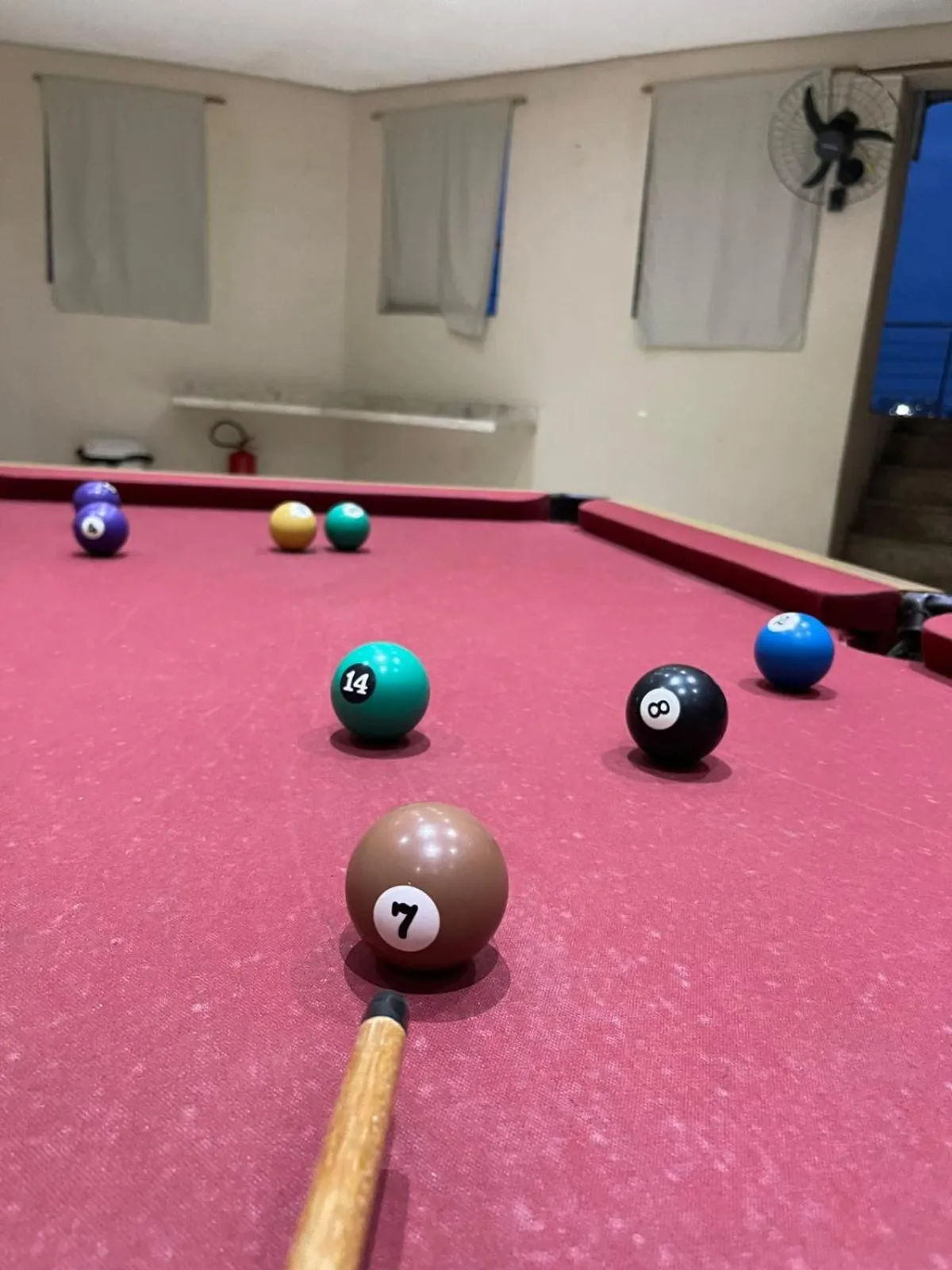 Billiard in Hotel Rosa da Ilha Guaruja - Perto do Mar com piscina