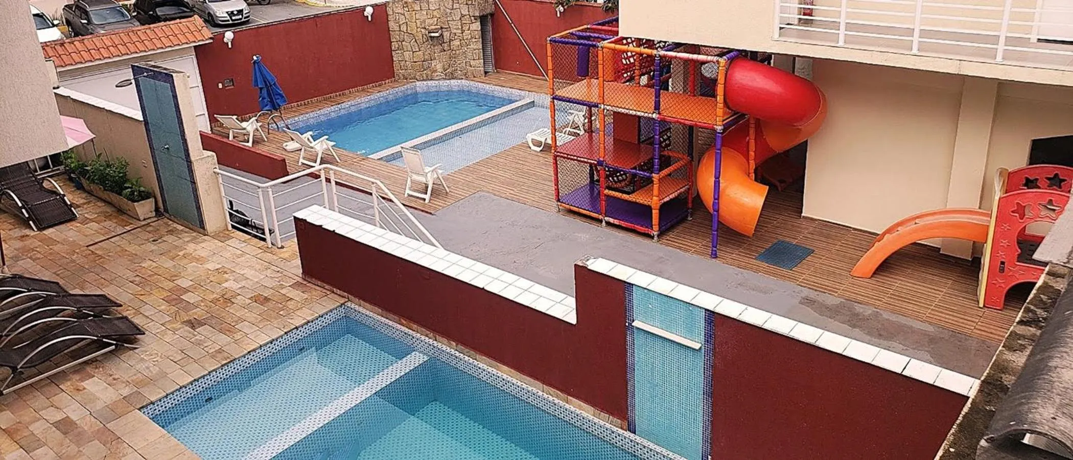 Children play ground in Hotel Rosa da Ilha Guaruja - Perto do Mar com piscina