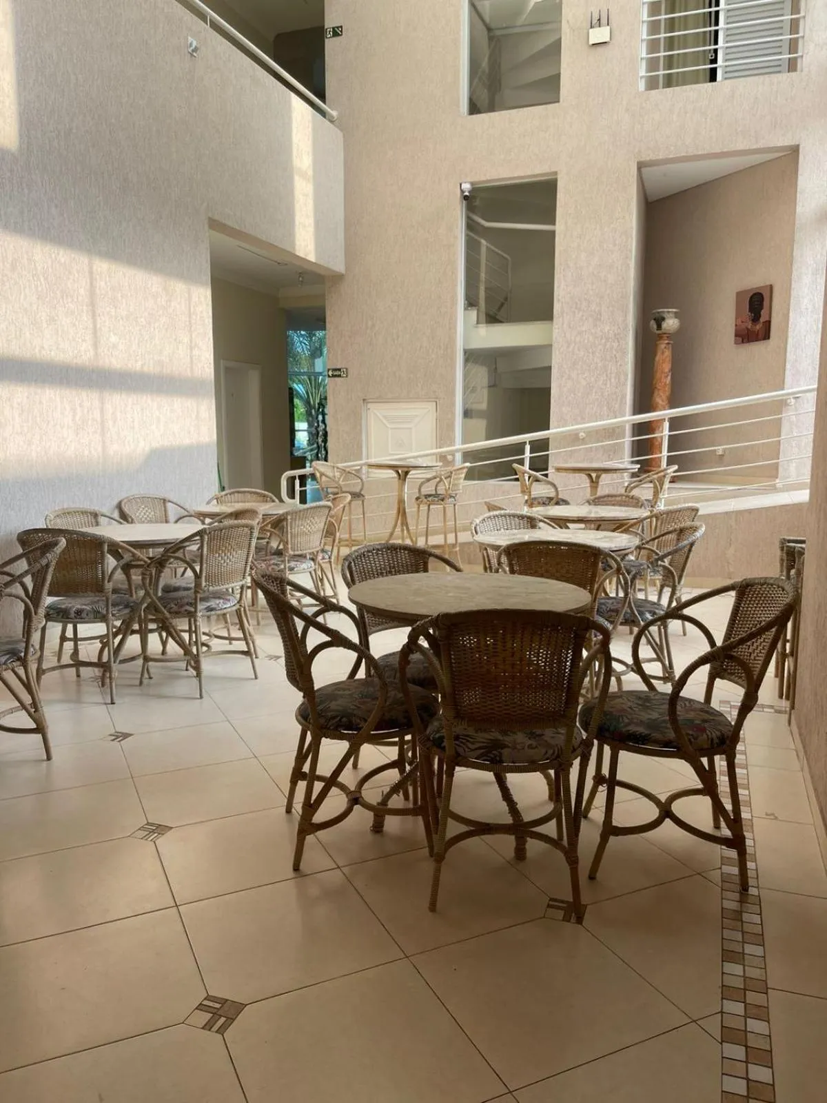 Dining area in Hotel Rosa da Ilha Guaruja - Perto do Mar com piscina
