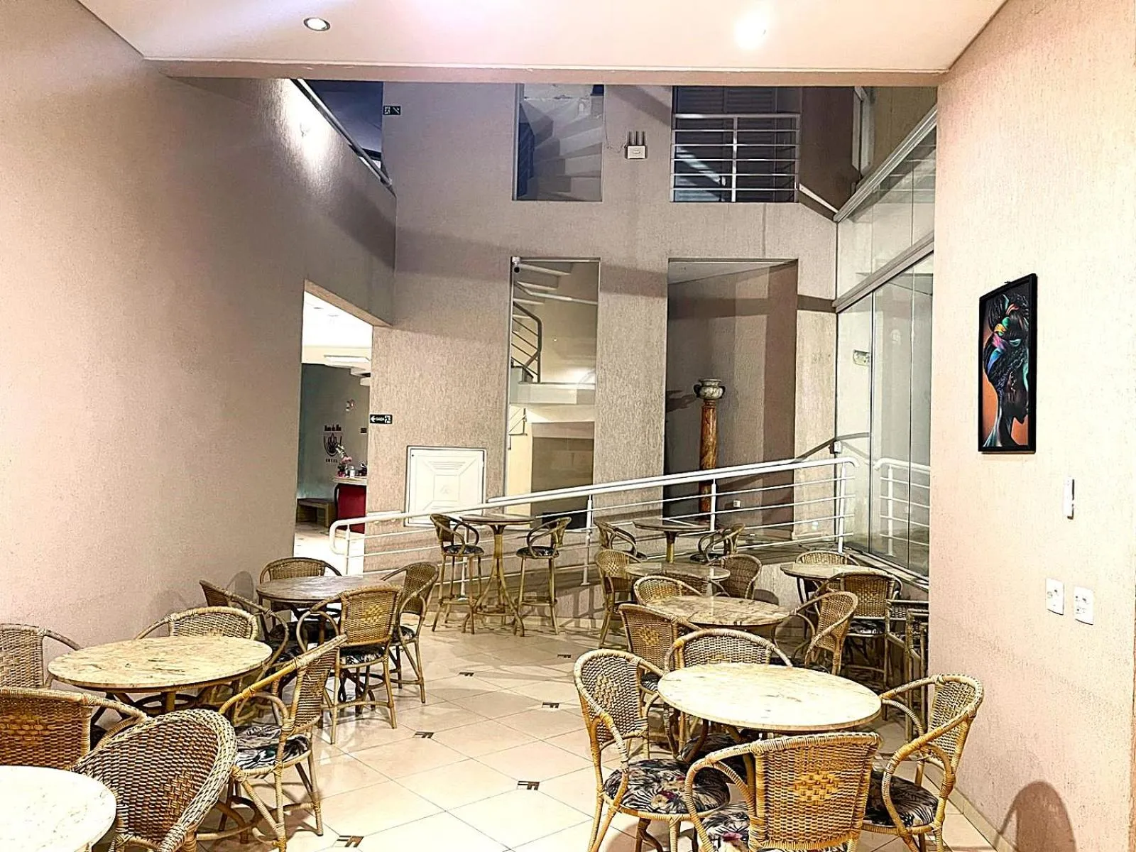 Dining area in Hotel Rosa da Ilha Guaruja - Perto do Mar com piscina