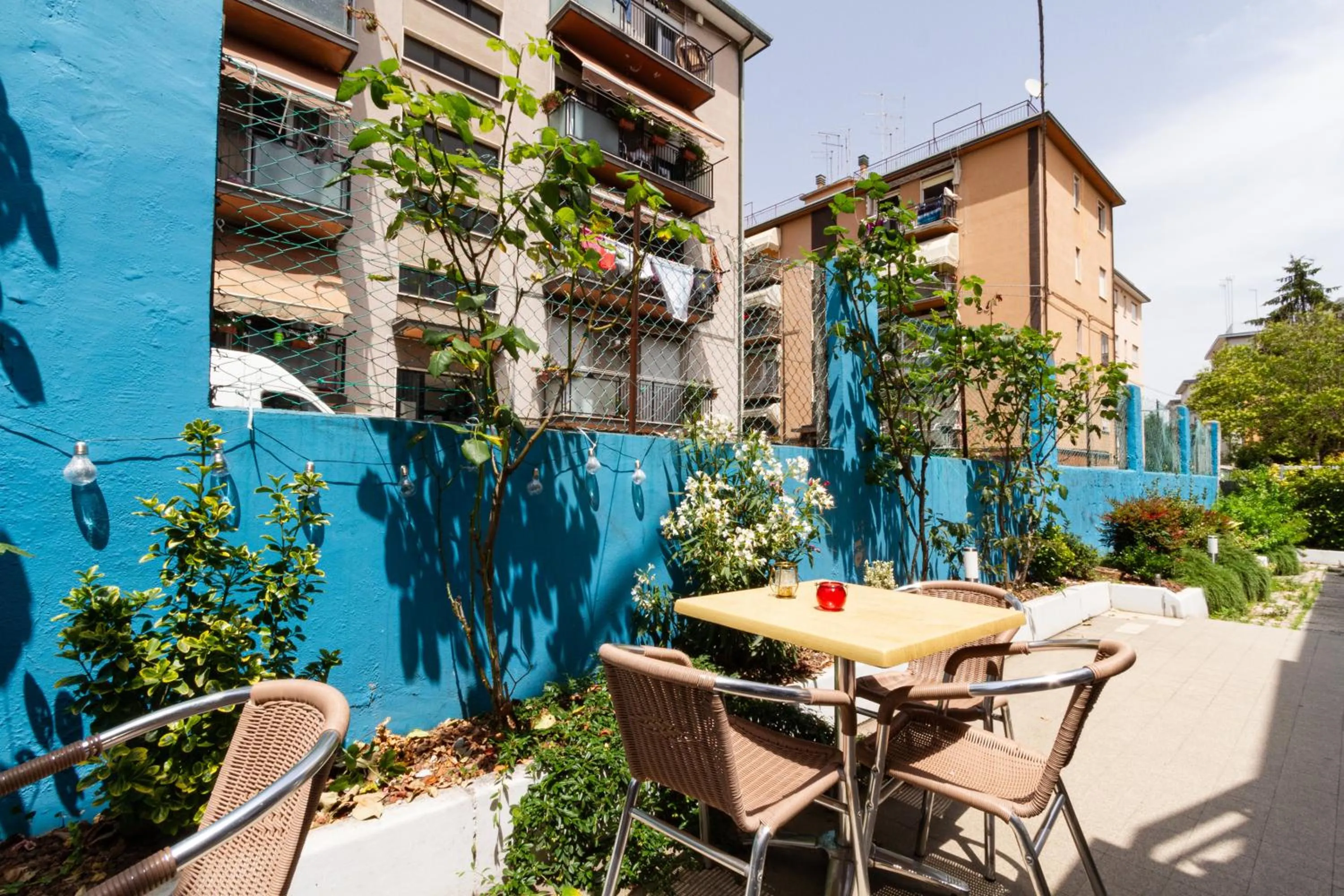 Garden view in Hotel Guidi