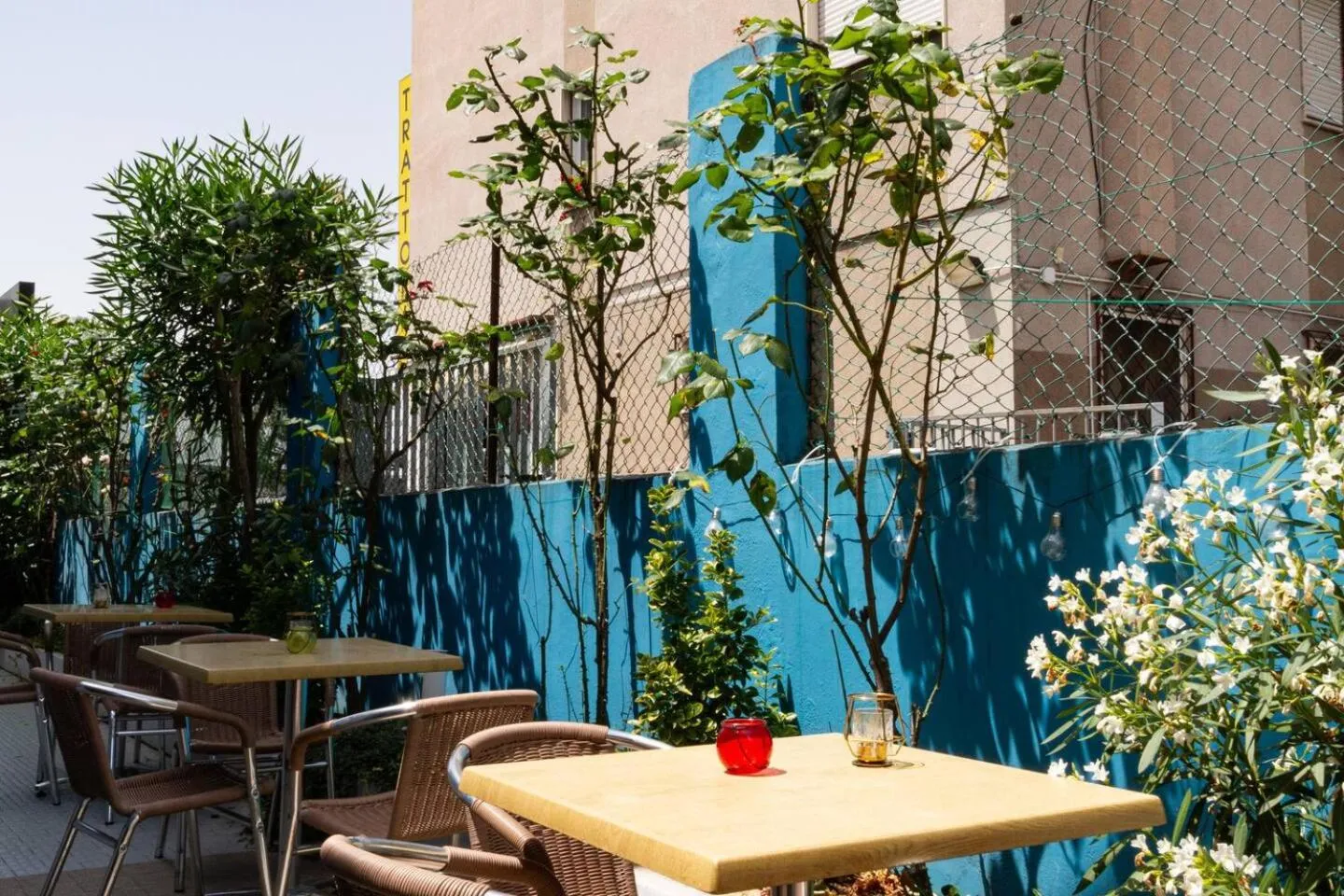 Garden view in Hotel Guidi