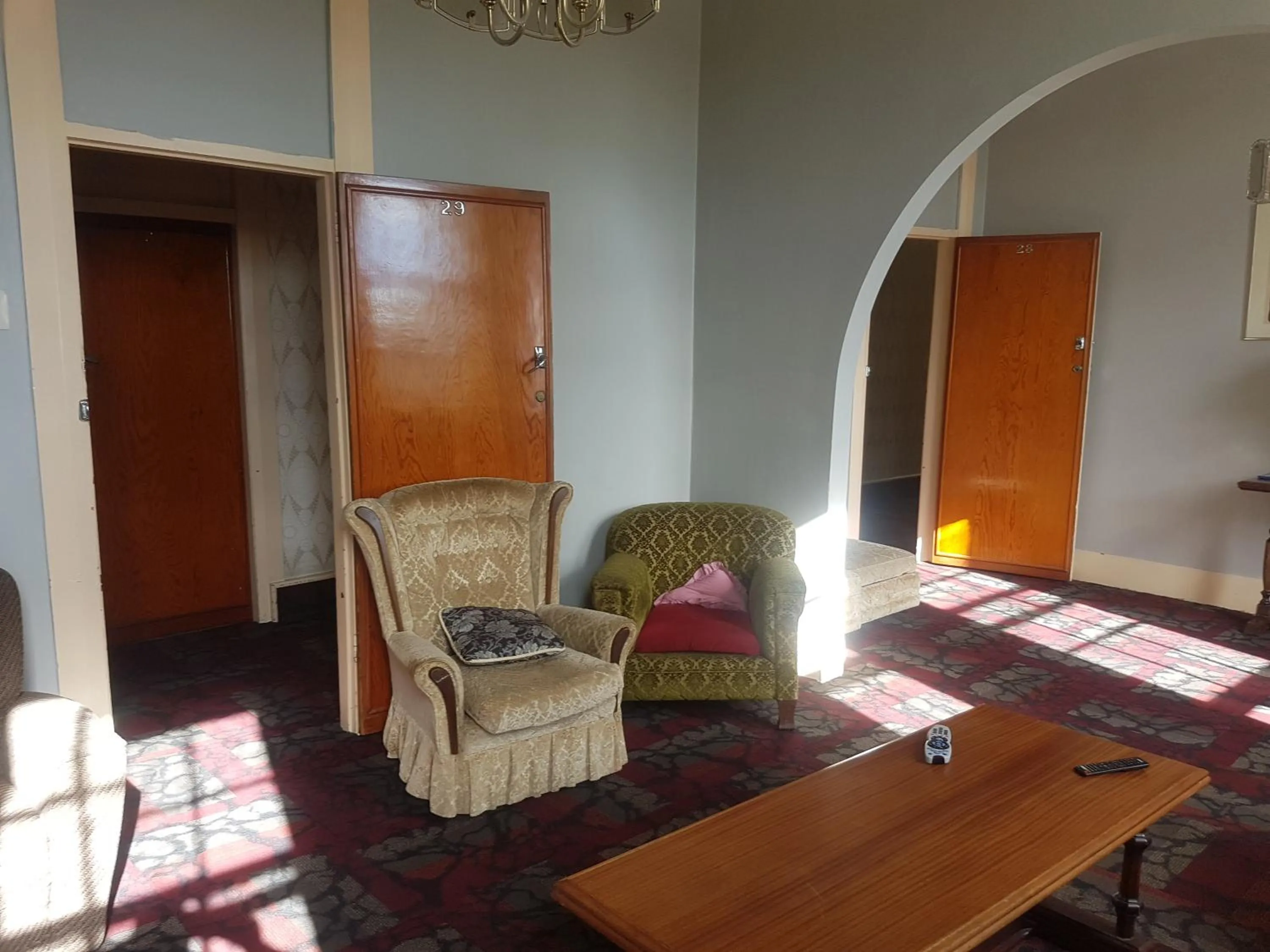 Living room in Northern Wairoa Hotel