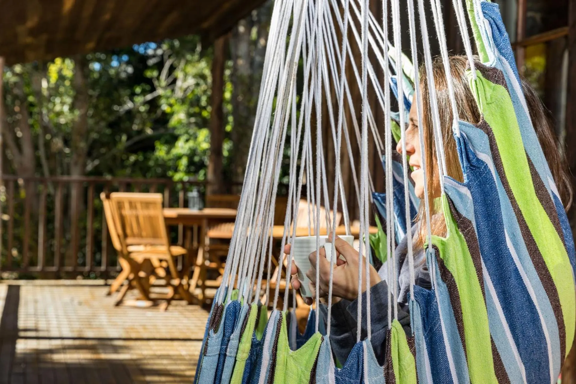 Patio in Friday Creek Retreat